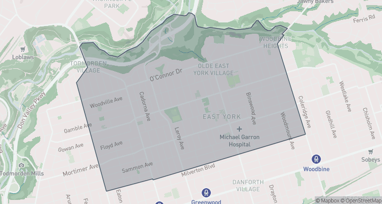 Neighborhood of East York