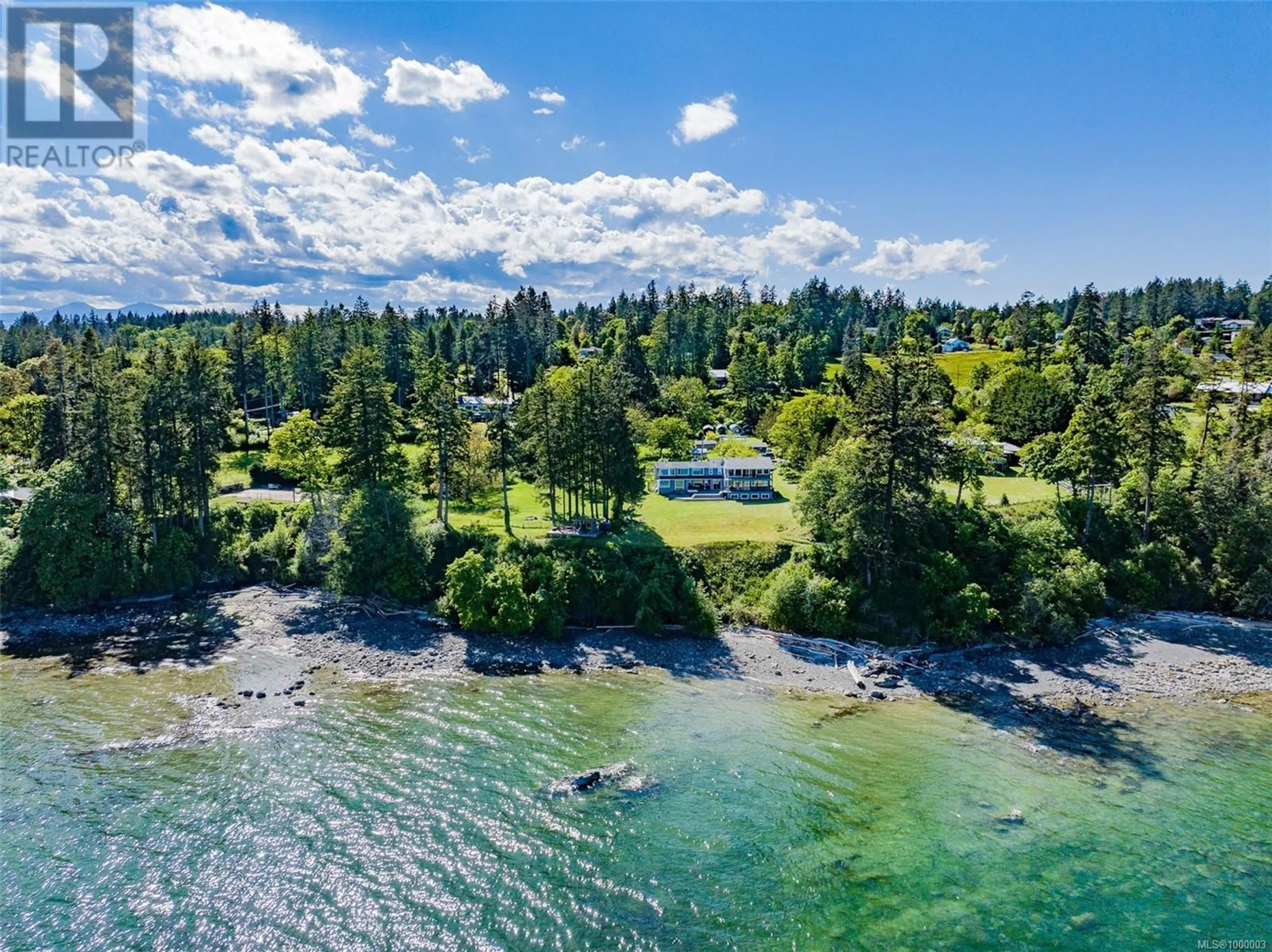 A pic from outside/outdoor area/front of a property/back of a property/a pic from drone, water/lake/river/ocean view for 1560 BREBBER ROAD, Nanaimo British Columbia V9R5K2