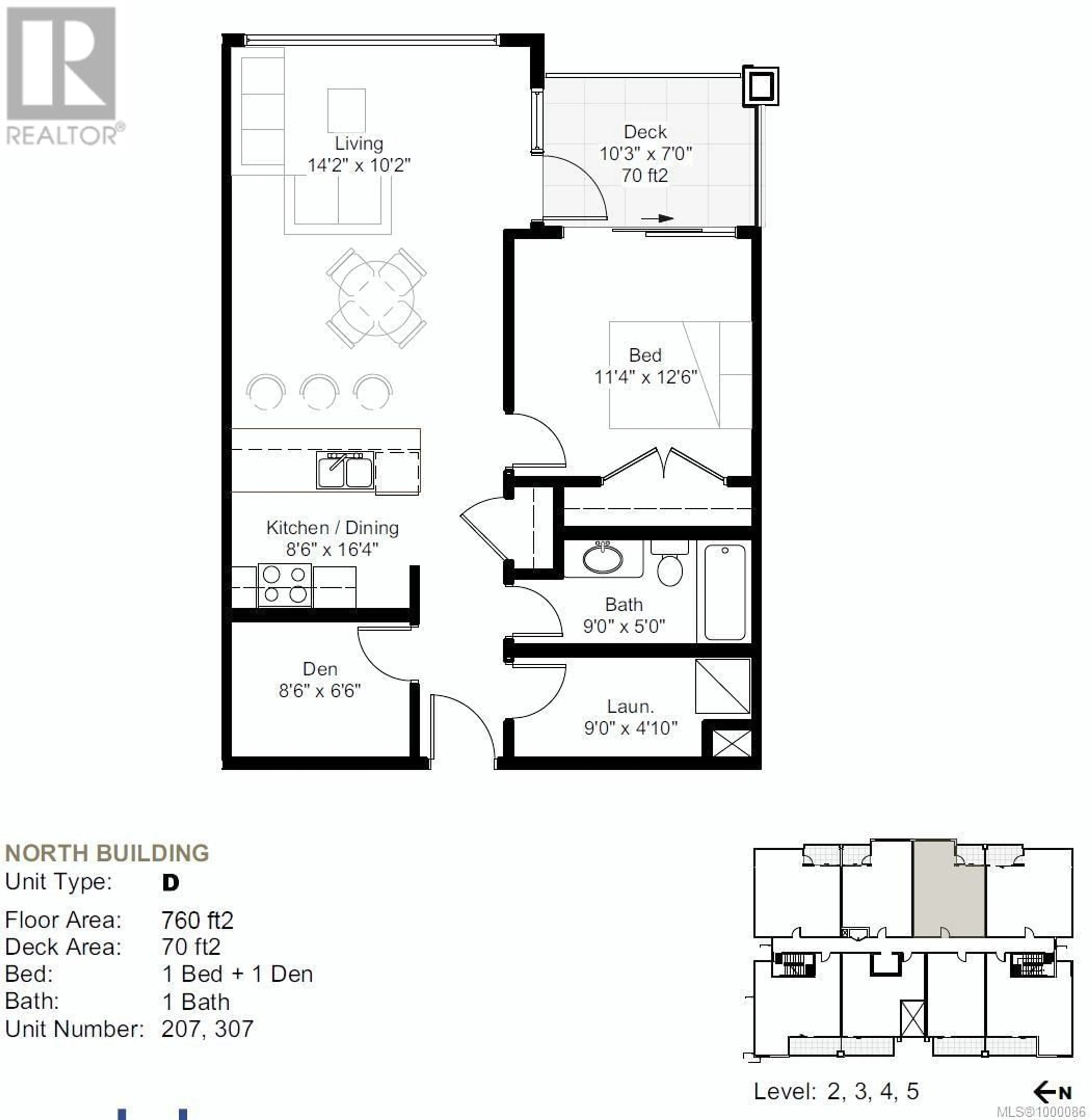 Floor plan for 207 - 135 HALIBURTON STREET, Nanaimo British Columbia V9R4V9