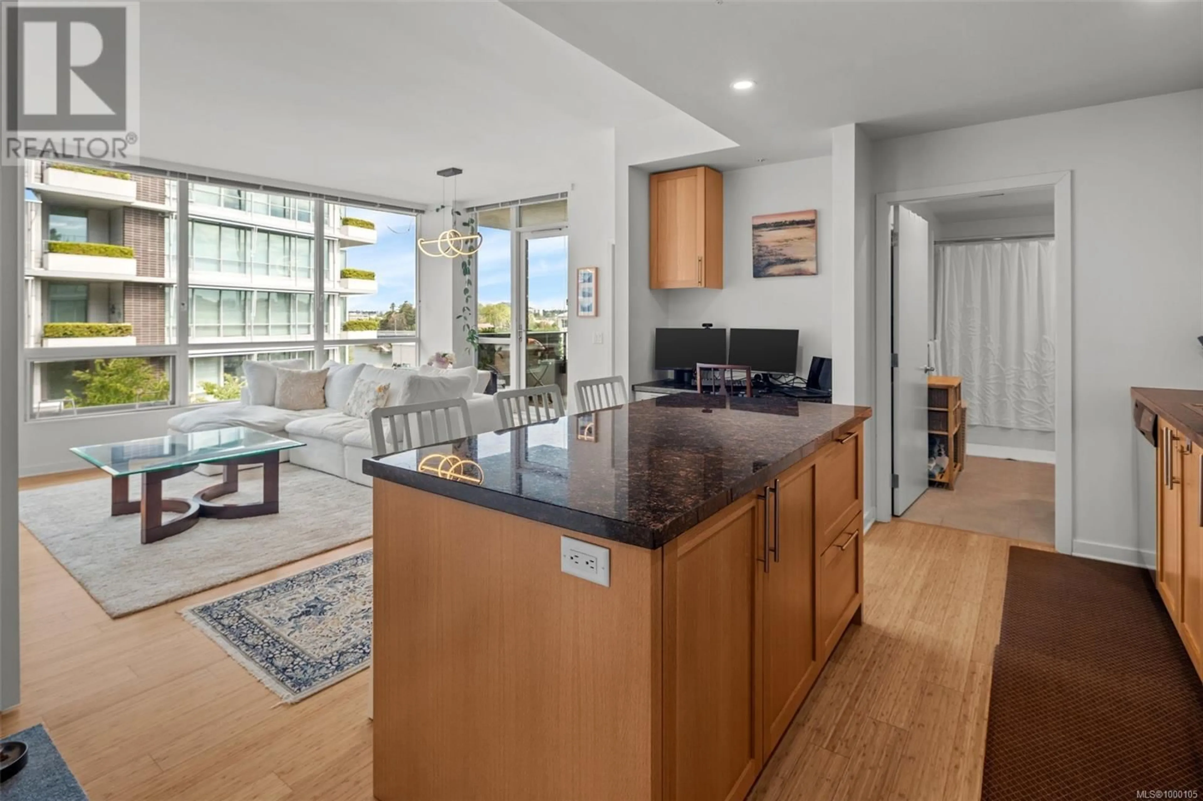 Open concept kitchen, unknown for 407 - 391 TYEE ROAD, Victoria British Columbia V9A0A9