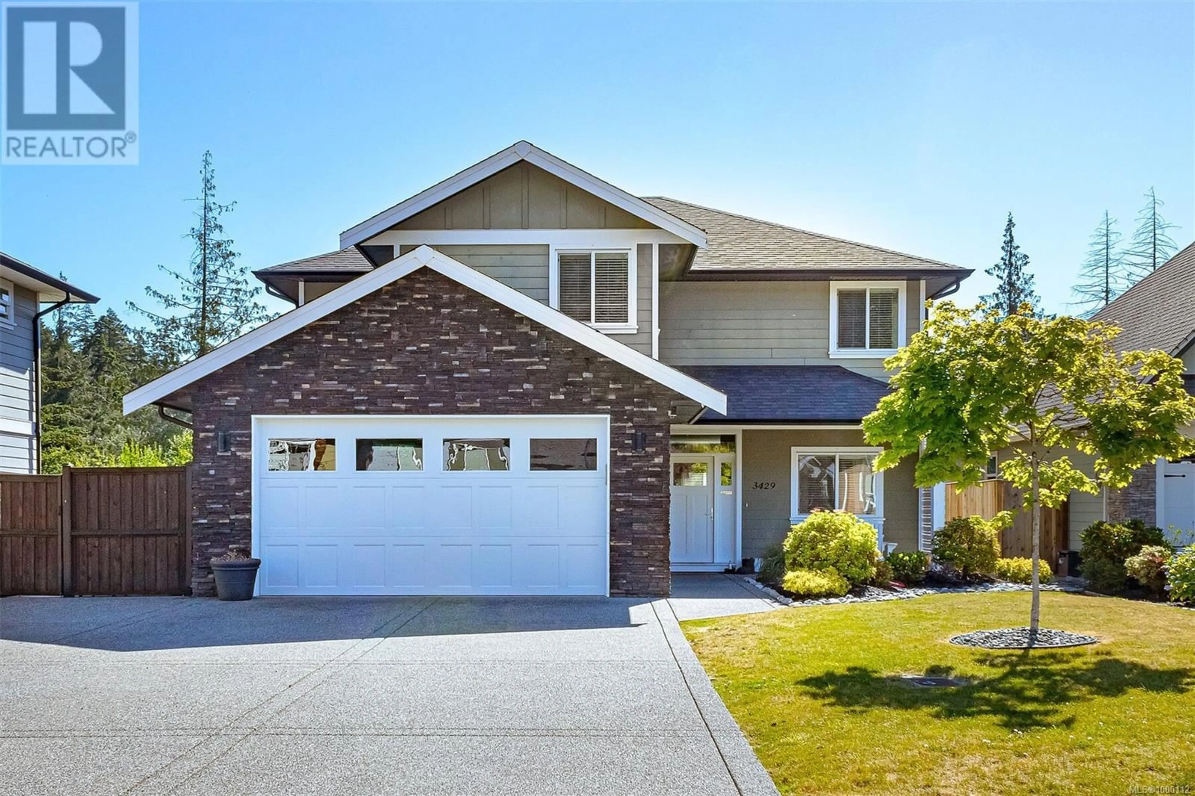 Home with vinyl exterior material, street for 3429 HOPWOOD PLACE, Colwood British Columbia V9C0J1