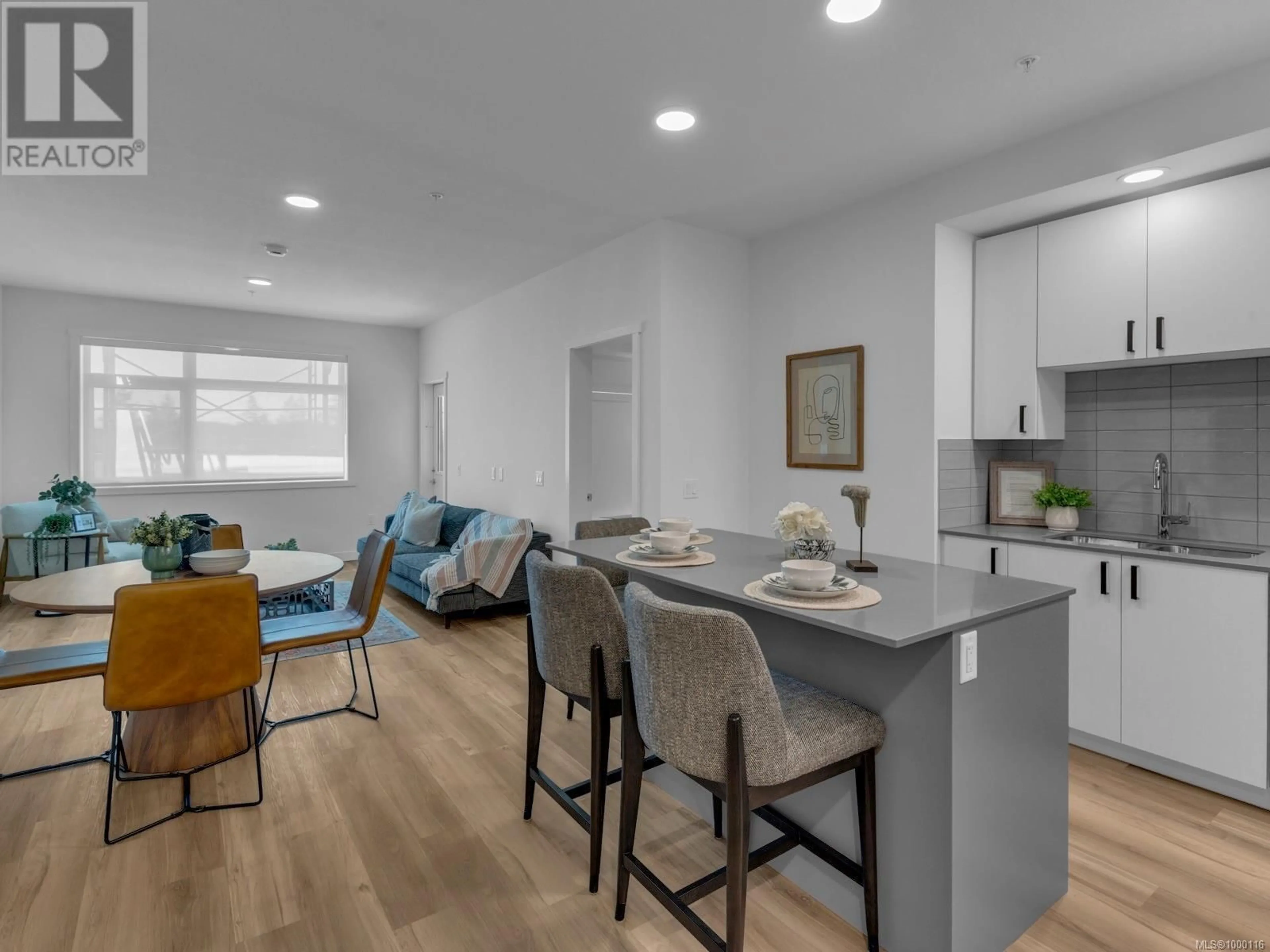 Open concept kitchen, unknown for 124 - 2390 CITY GATE BOULEVARD, Langford British Columbia V9B7A6