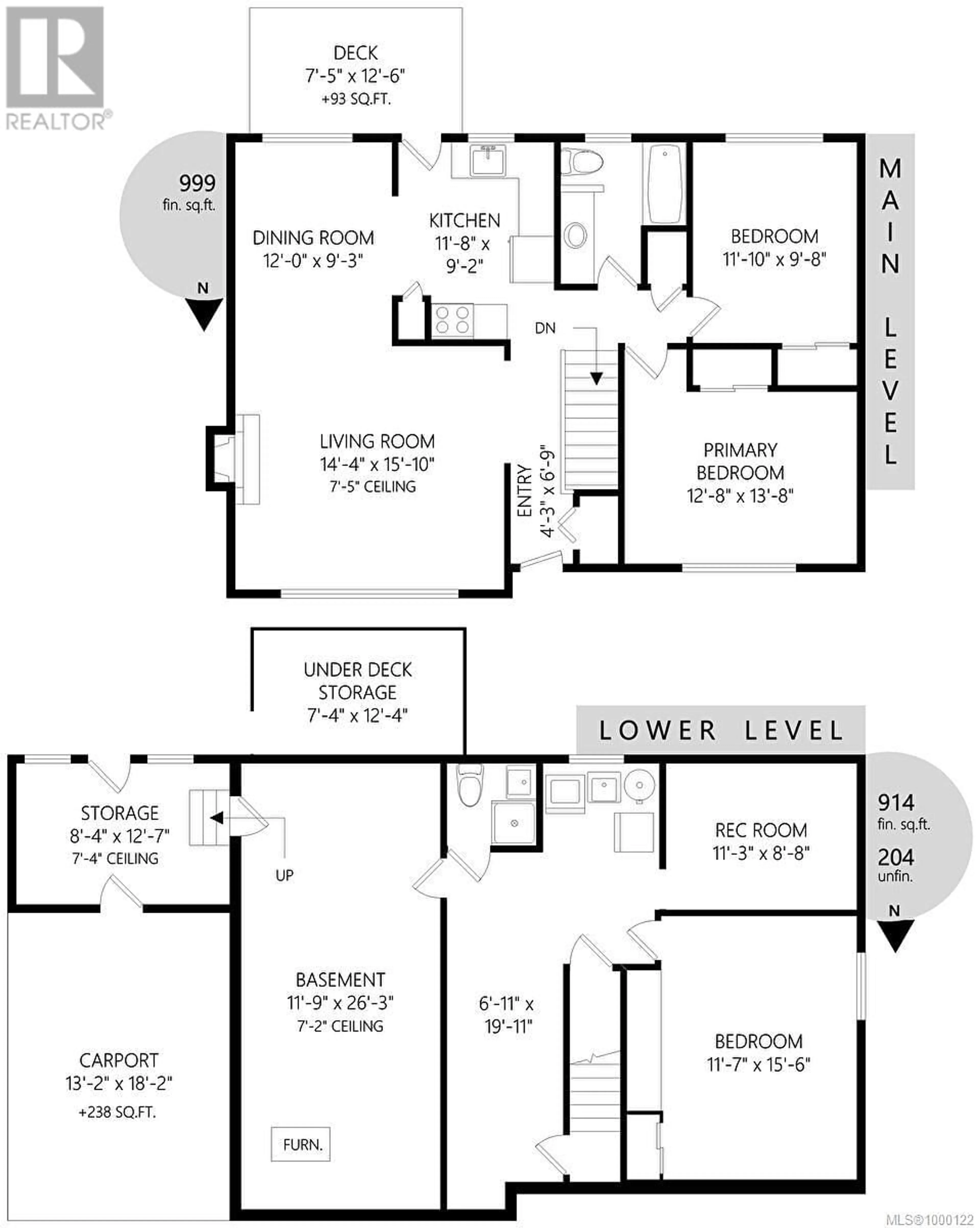 Floor plan for 1725 MORTIMER STREET, Saanich British Columbia V8P3A9