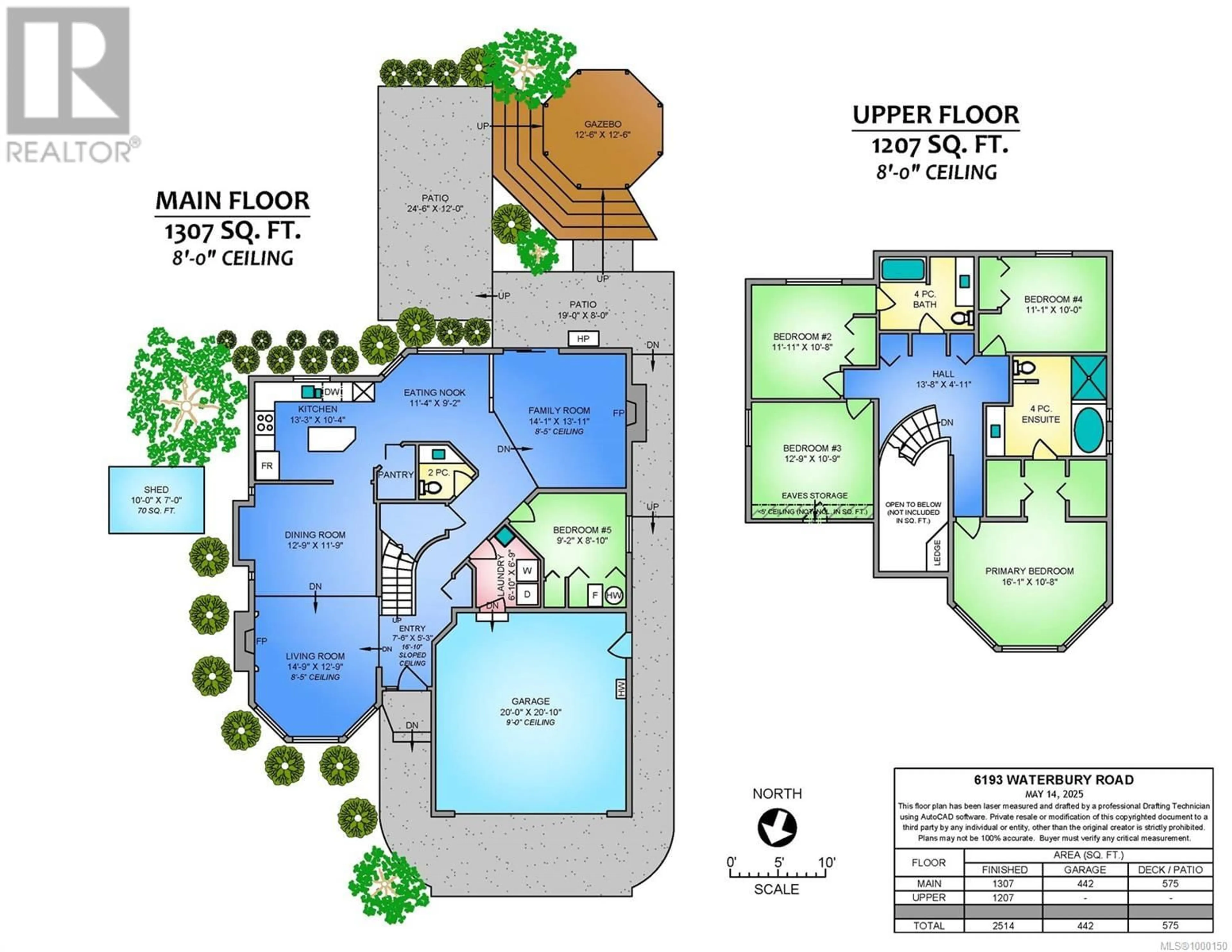 Floor plan for 6193 WATERBURY ROAD, Nanaimo British Columbia V9V1L2