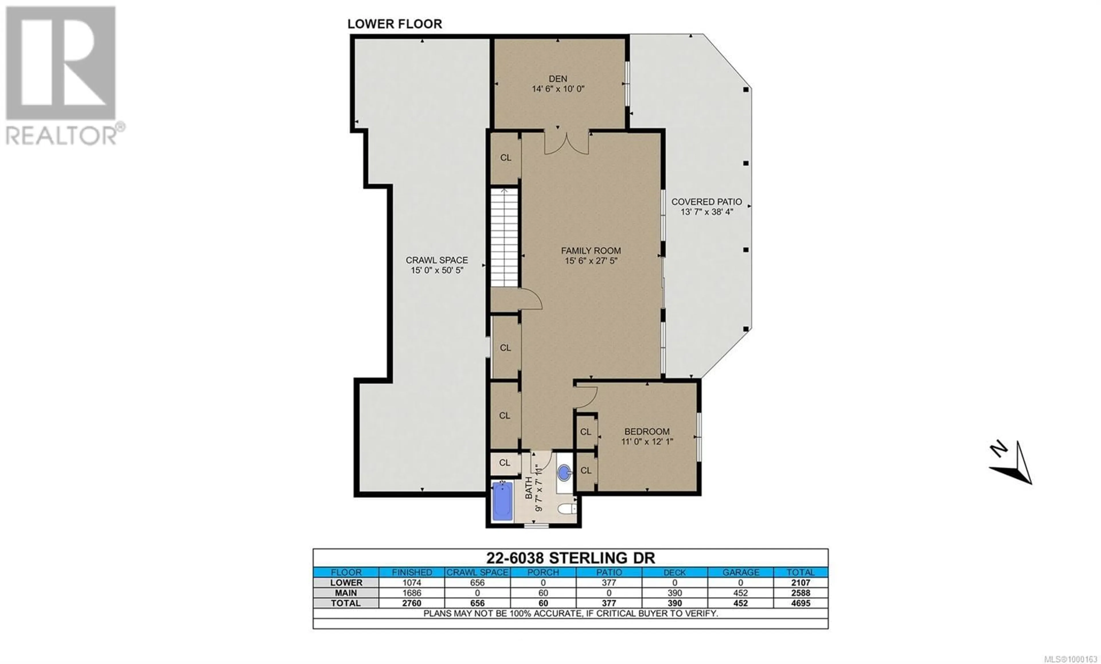 Floor plan for 22 - 6038 STERLING DRIVE, Duncan British Columbia V9L5K4