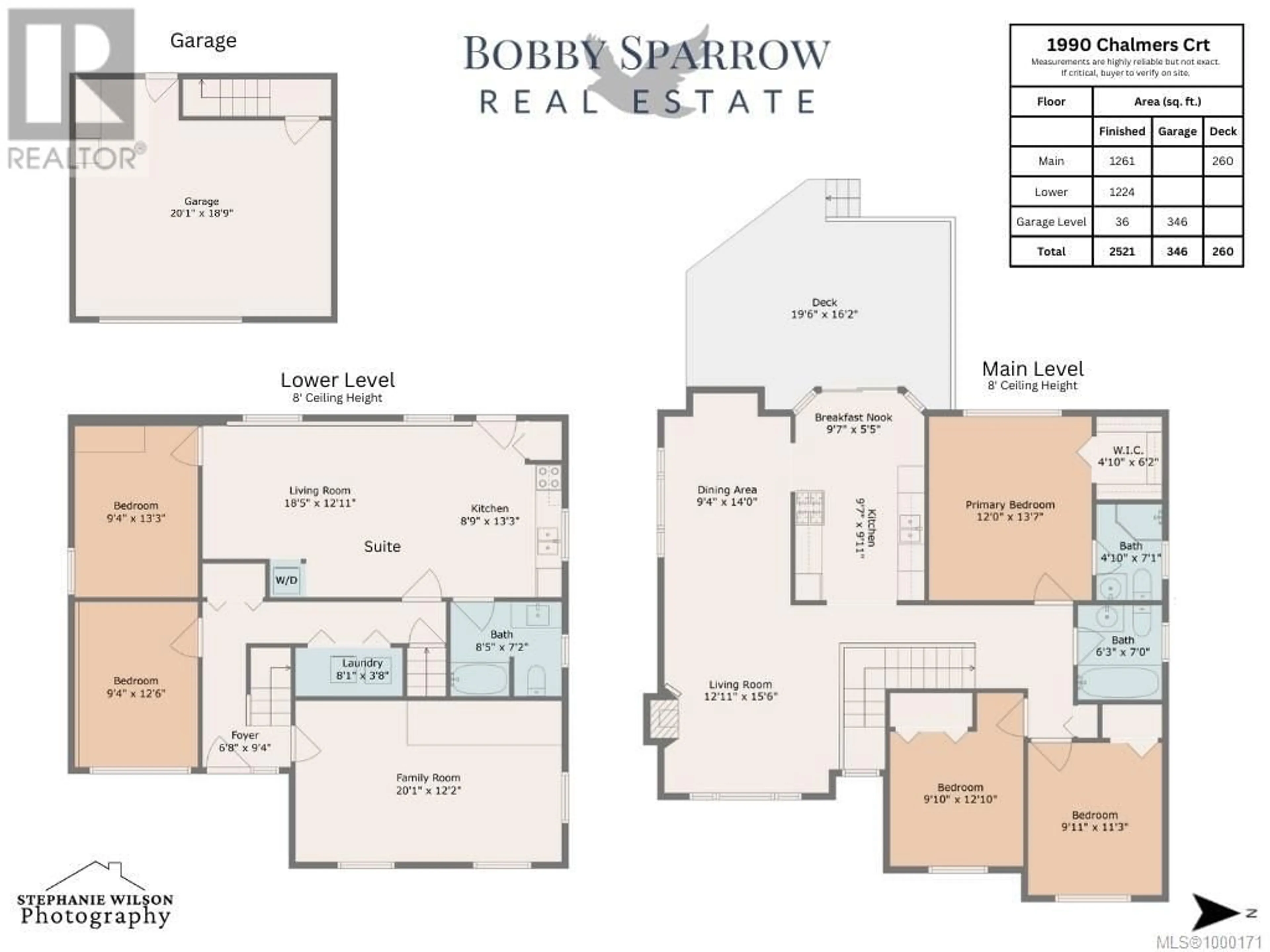 Floor plan for 1990 CHALMERS COURT, View Royal British Columbia V9B6J2