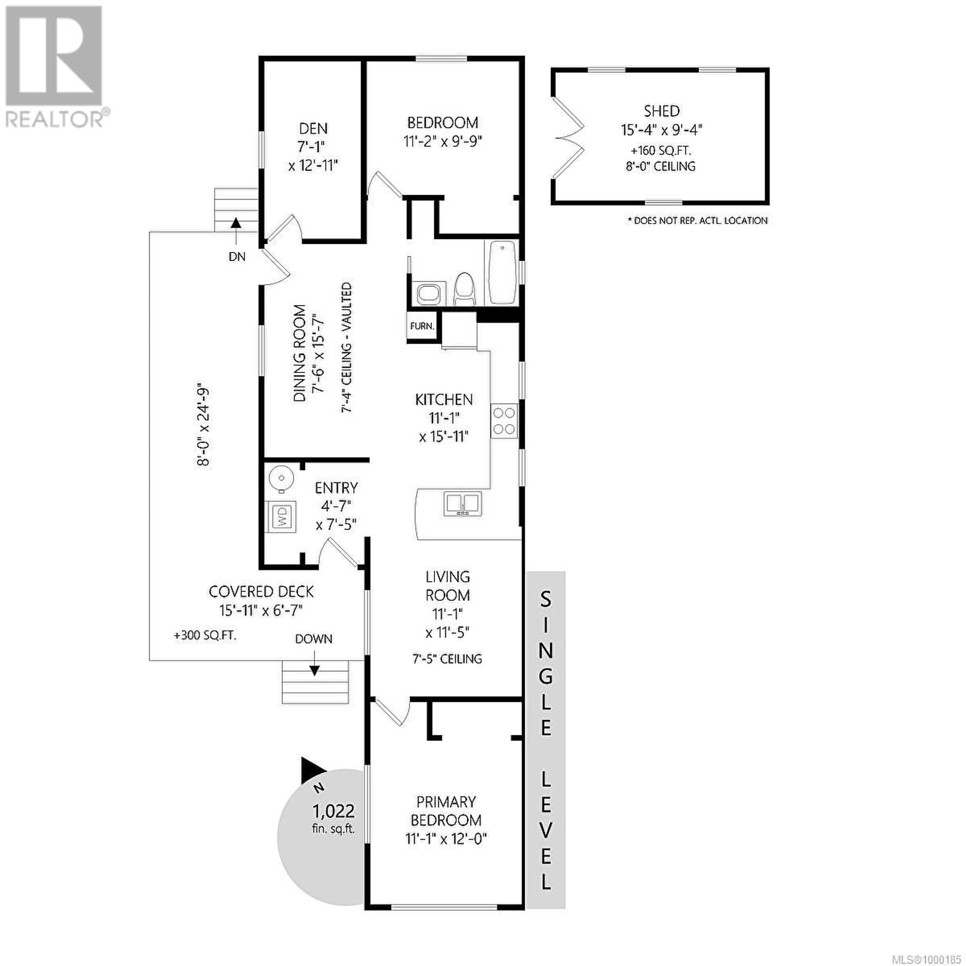 Floor plan for 132 - 1753 CECIL STREET, Crofton British Columbia V0R1R0