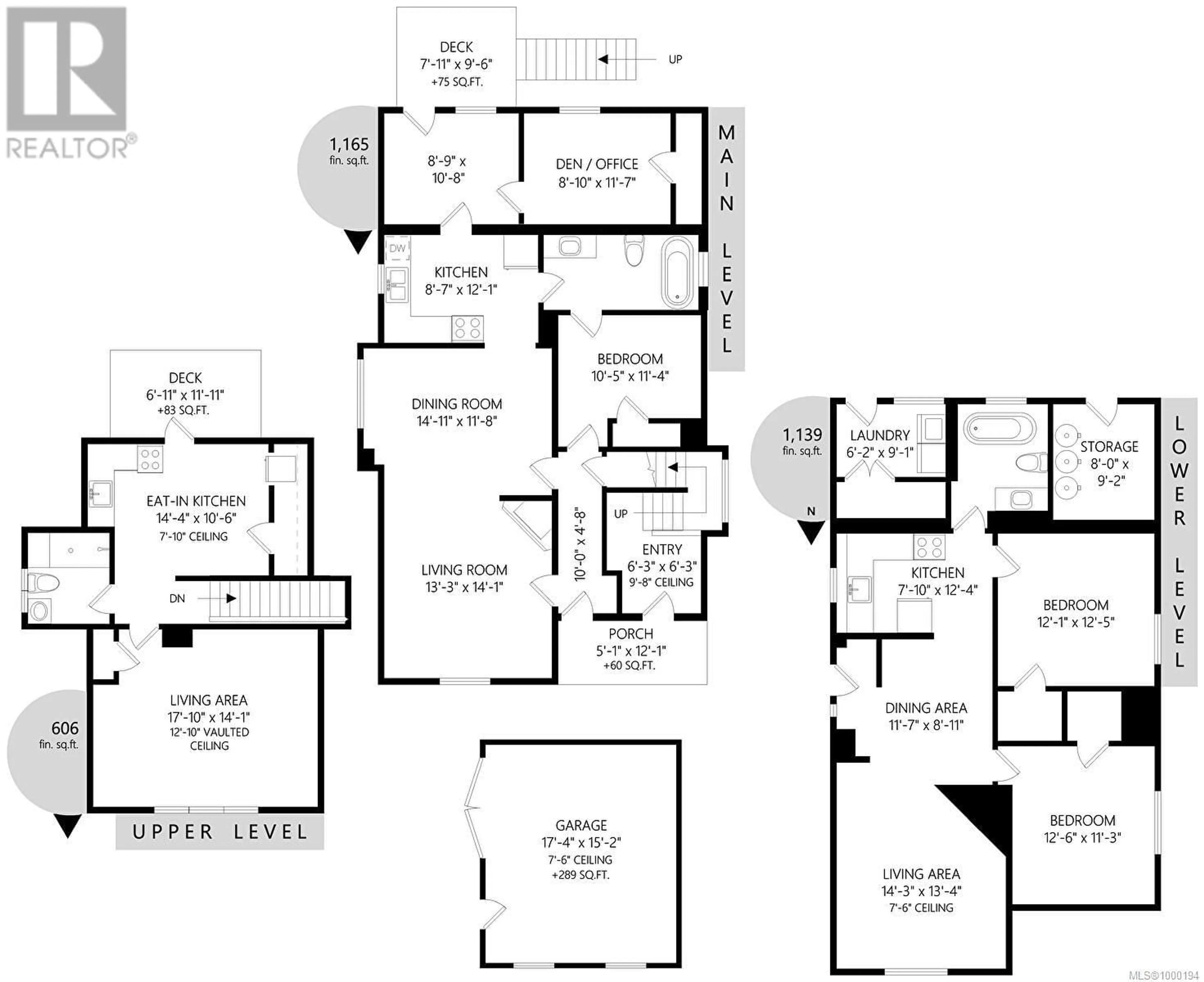Floor plan for 205 WILSON STREET, Victoria British Columbia V9A3G1