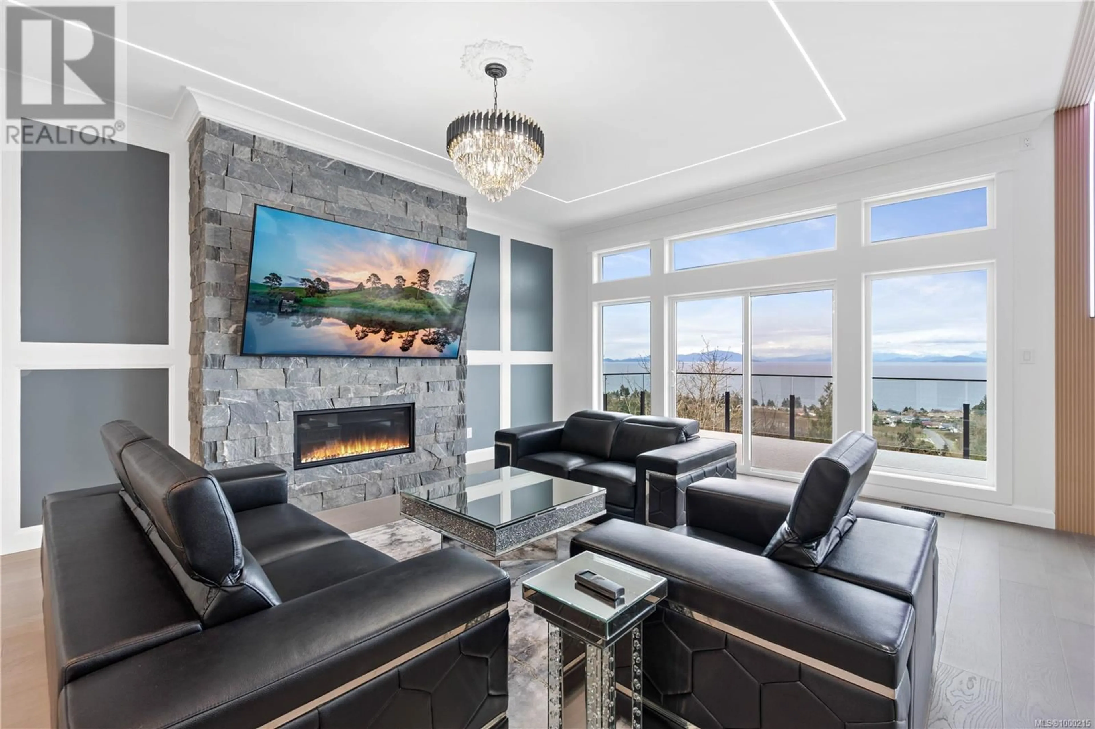 Living room with furniture, ceramic/tile floor for 4990 LAGUNA WAY, Nanaimo British Columbia V9T5B6