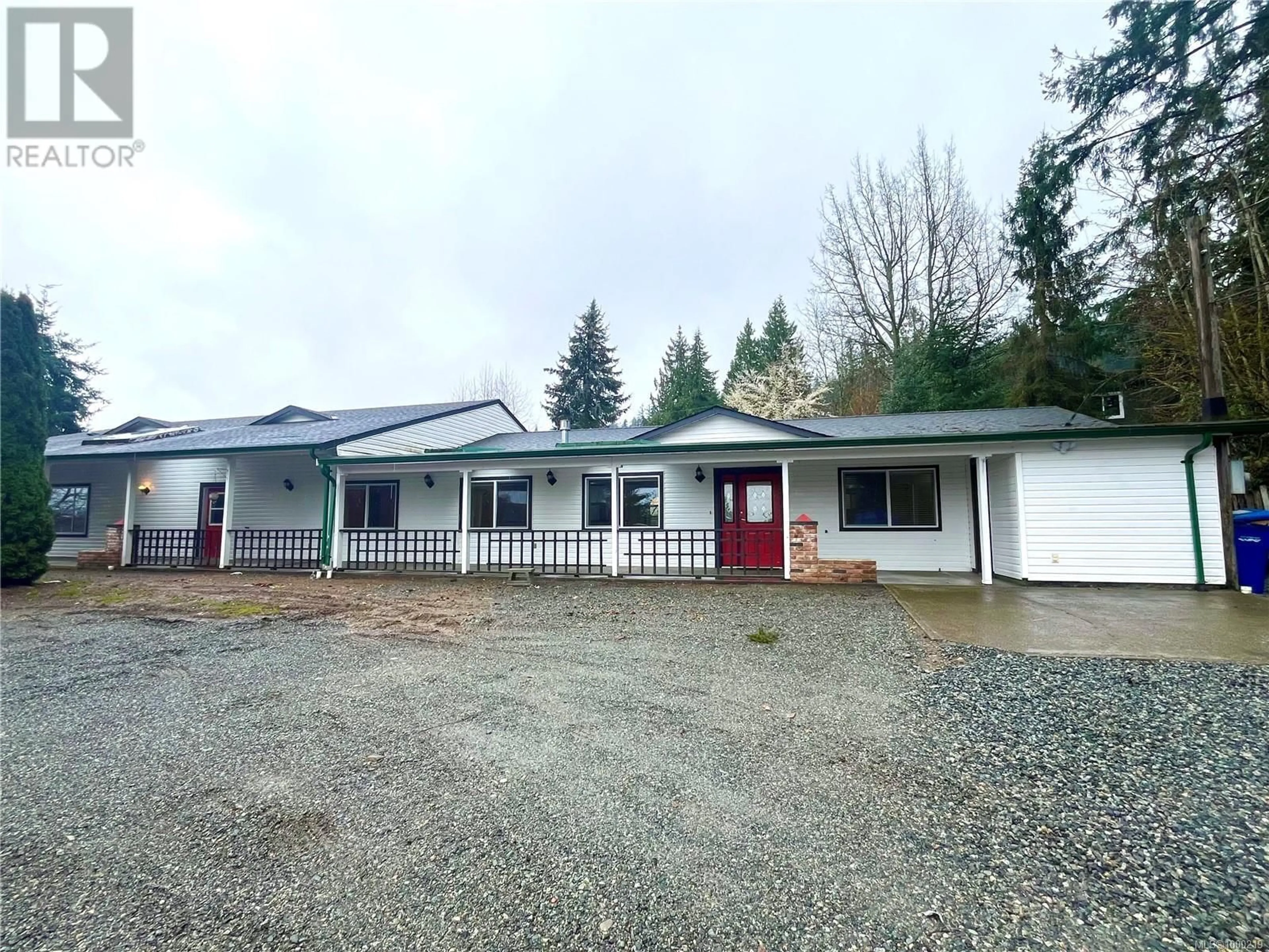 A pic from outside/outdoor area/front of a property/back of a property/a pic from drone, building for 1941 JINGLE POT ROAD, Nanaimo British Columbia V9R6H7