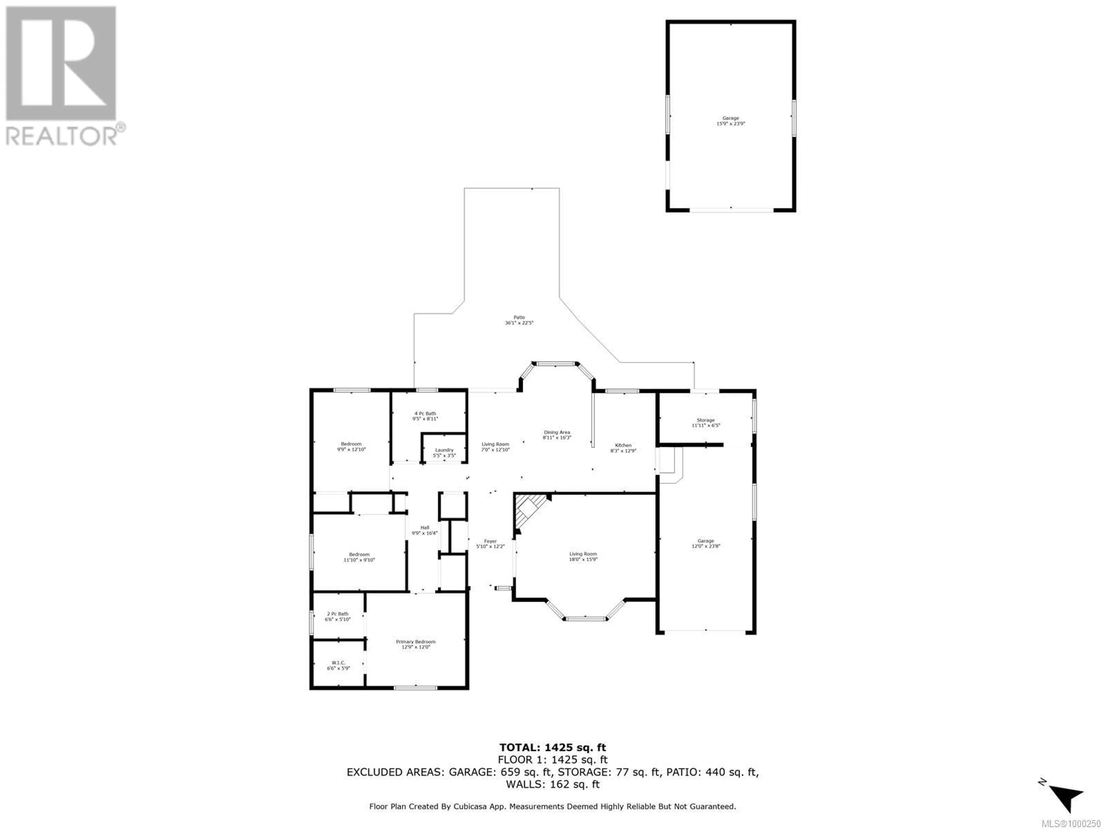 Floor plan for 839 SANDERSON ROAD, Parksville British Columbia V9P2M1