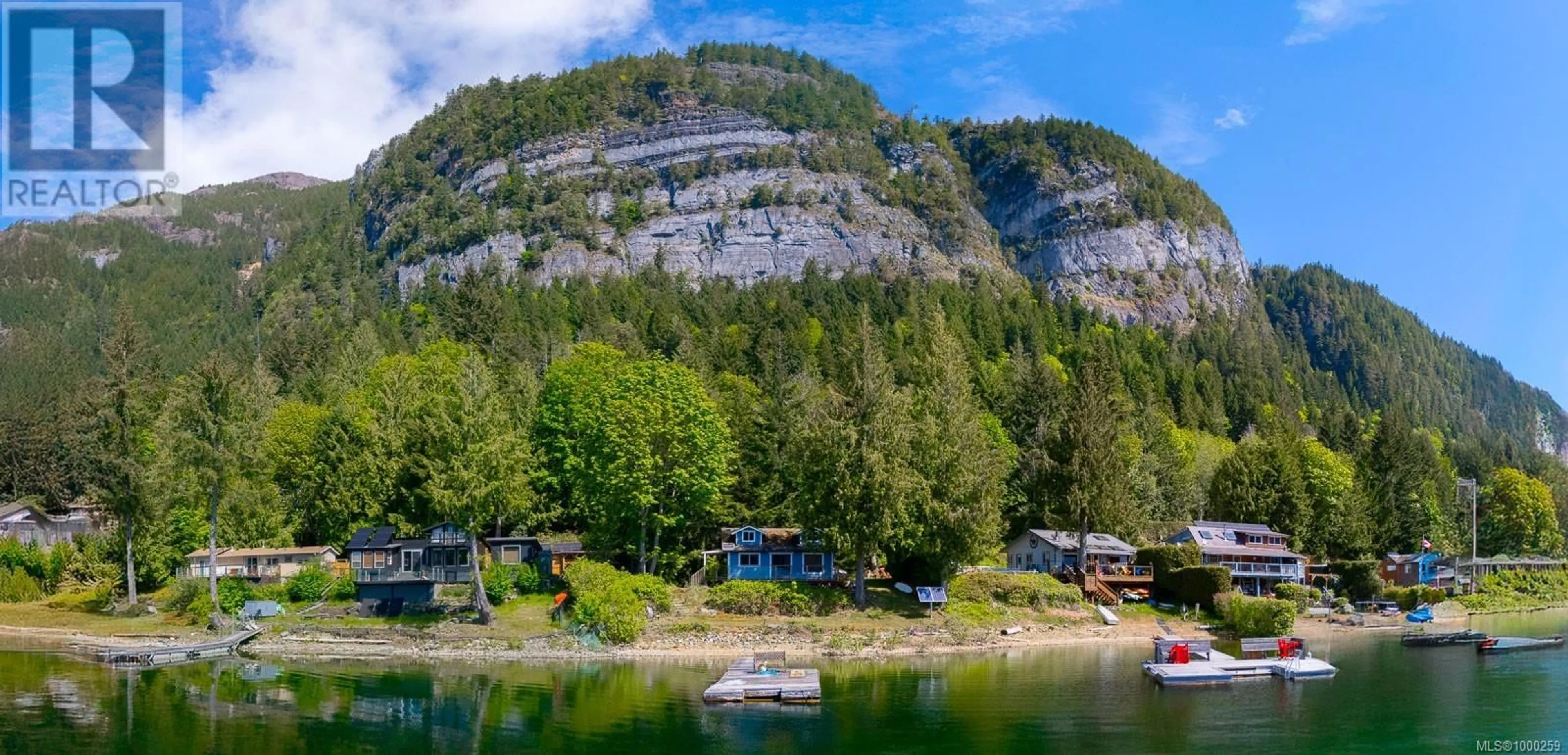 A pic from outside/outdoor area/front of a property/back of a property/a pic from drone, water/lake/river/ocean view for 3840 HORNE LAKE CAVES ROAD, Qualicum Beach British Columbia V9K2L7