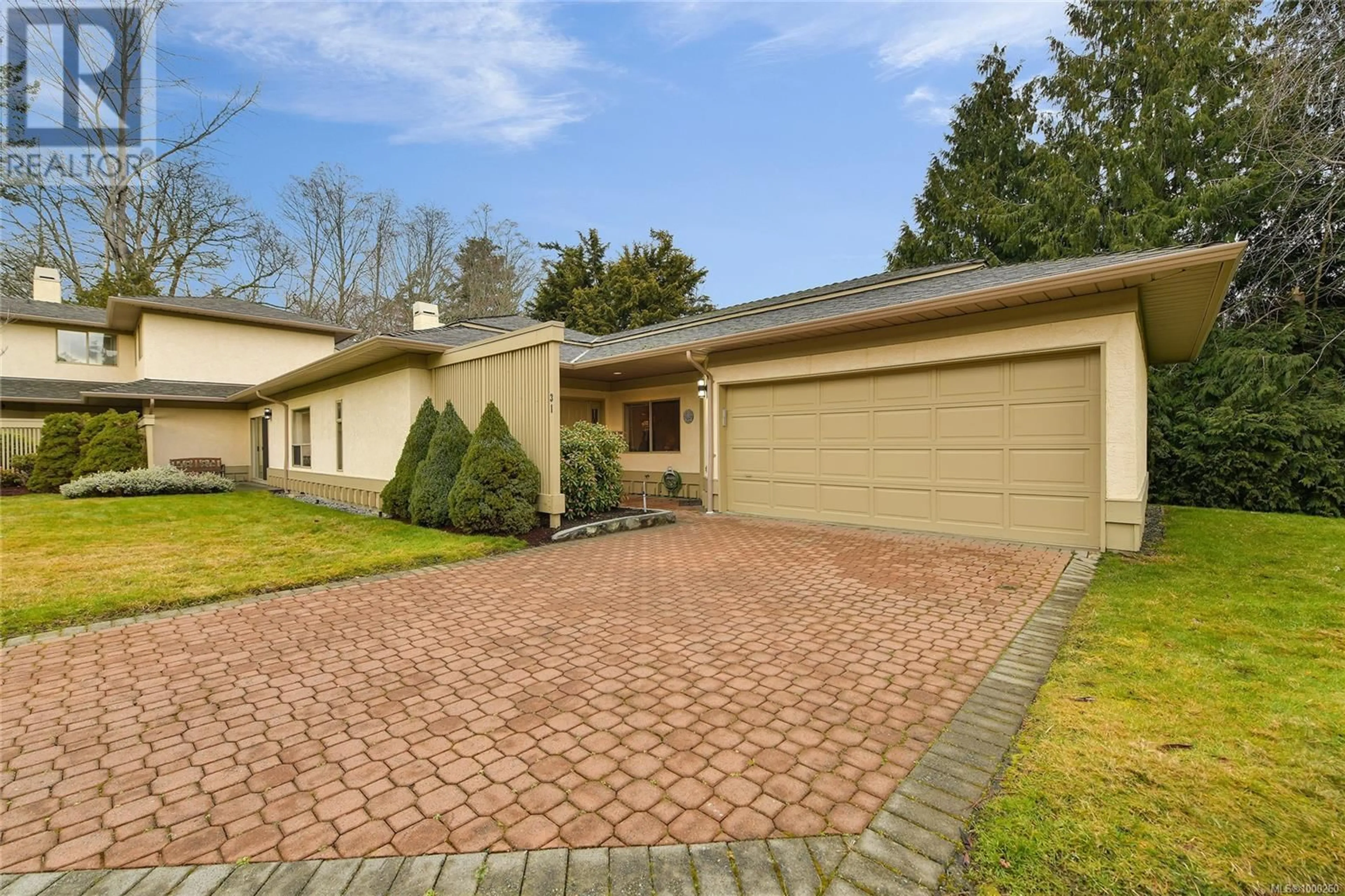 Home with brick exterior material, street for 31 - 4701 LOCHSIDE DRIVE, Saanich British Columbia V8Y3E2