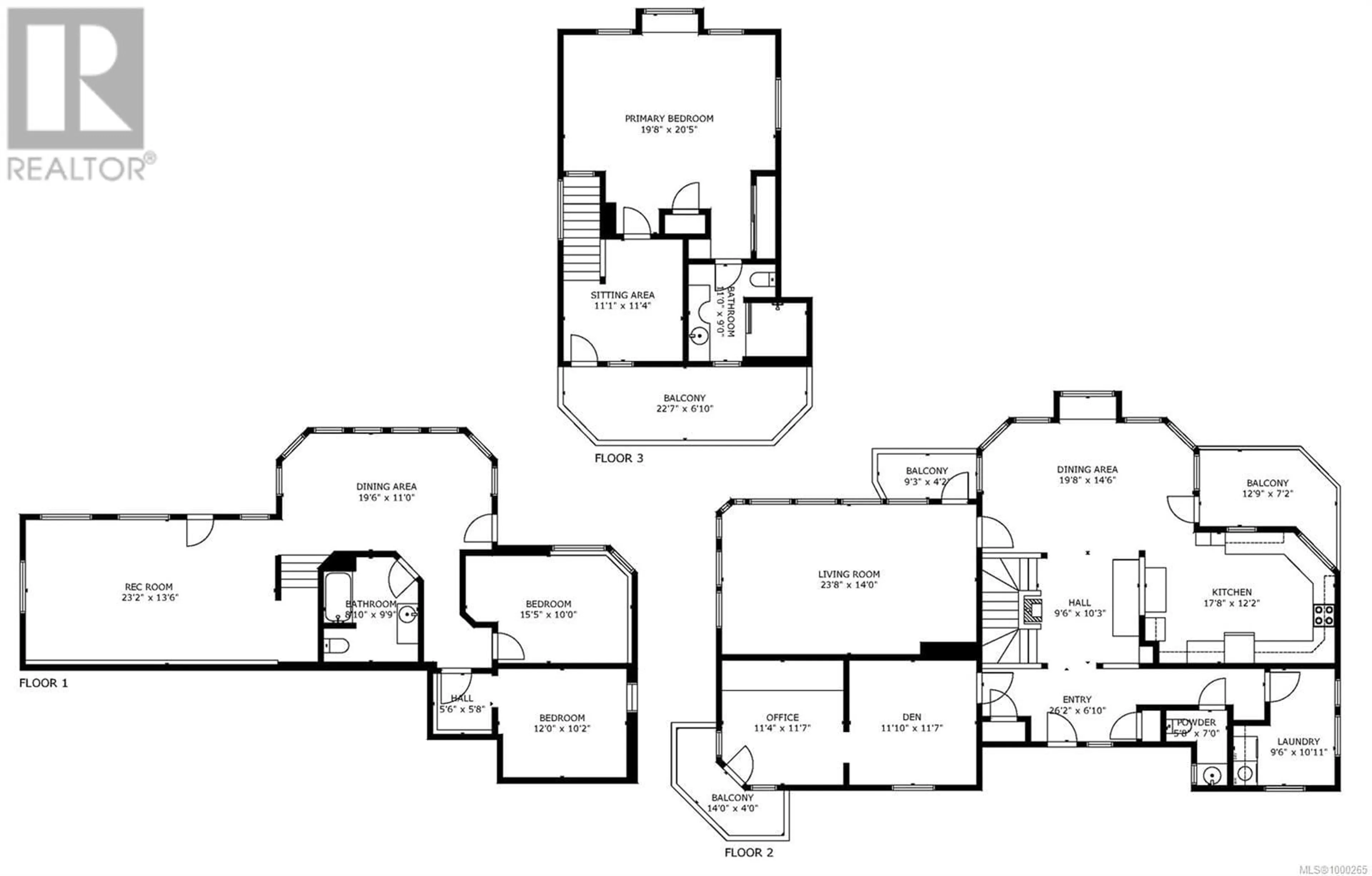 Floor plan for 1747 HYACINTHE BAY ROAD, Quadra Island British Columbia V0P1H0