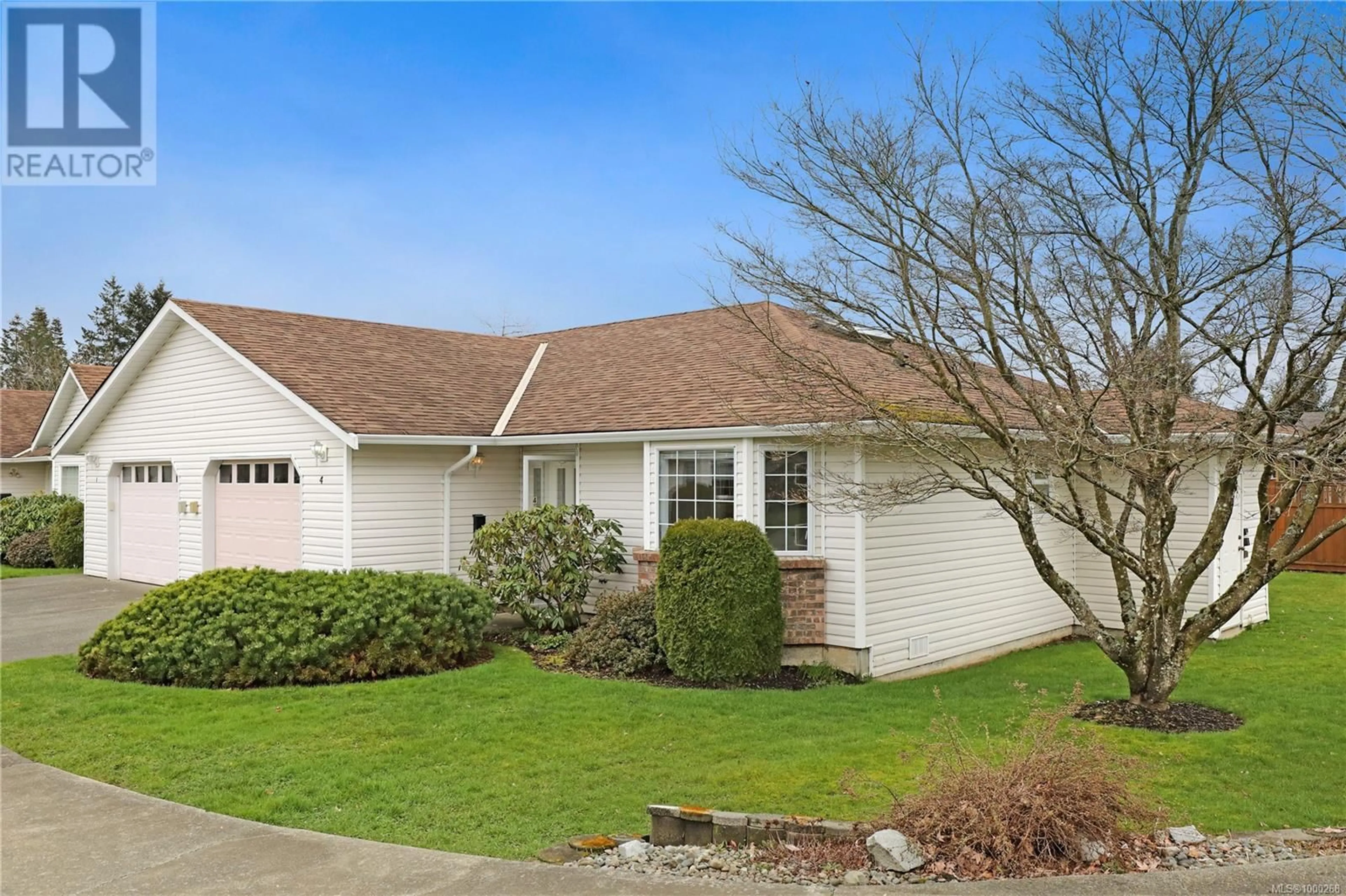 Home with vinyl exterior material, street for 4 - 1351 TUNNER DRIVE, Courtenay British Columbia V9N8V6