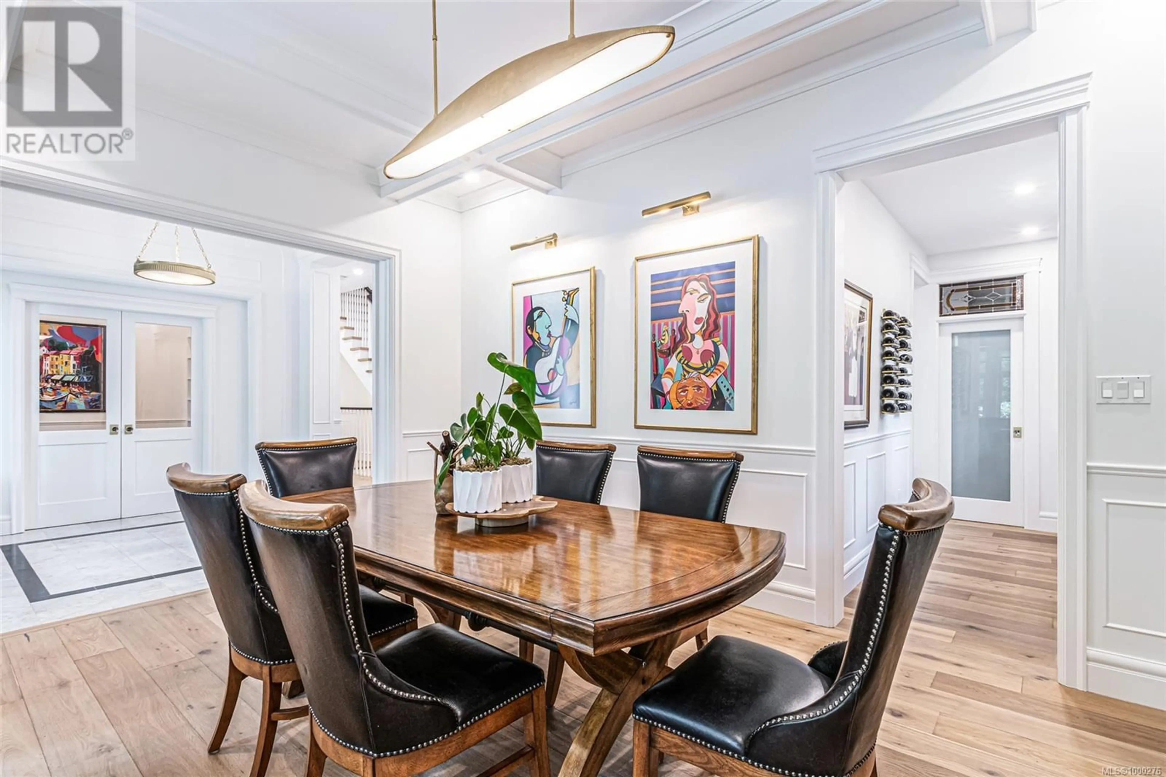 Dining room, wood/laminate floor for 3973 COVE ROAD, Ladysmith British Columbia V9G1K5
