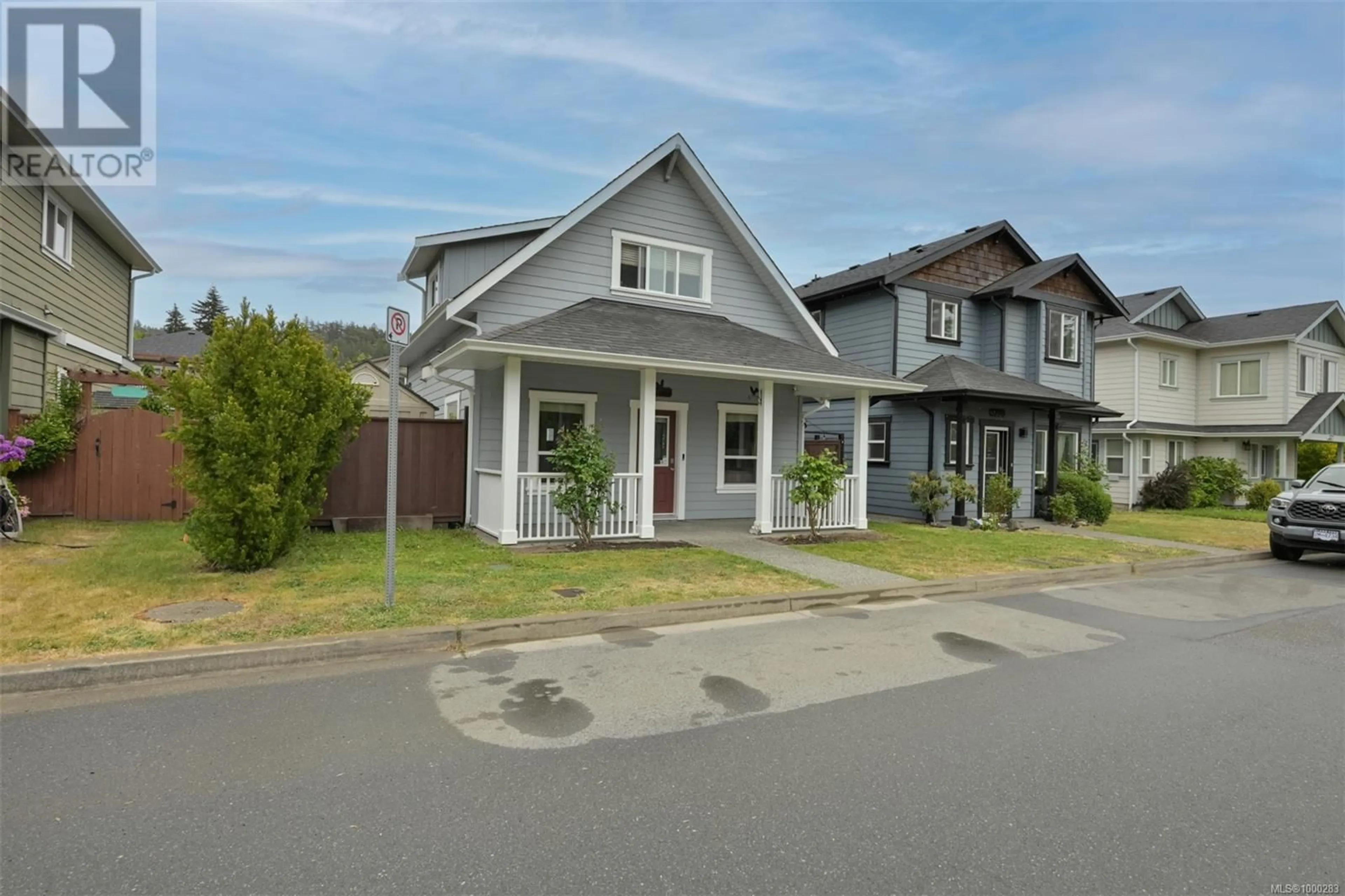 Home with vinyl exterior material, street for 3369 PIPER ROAD, Langford British Columbia V9C0G9