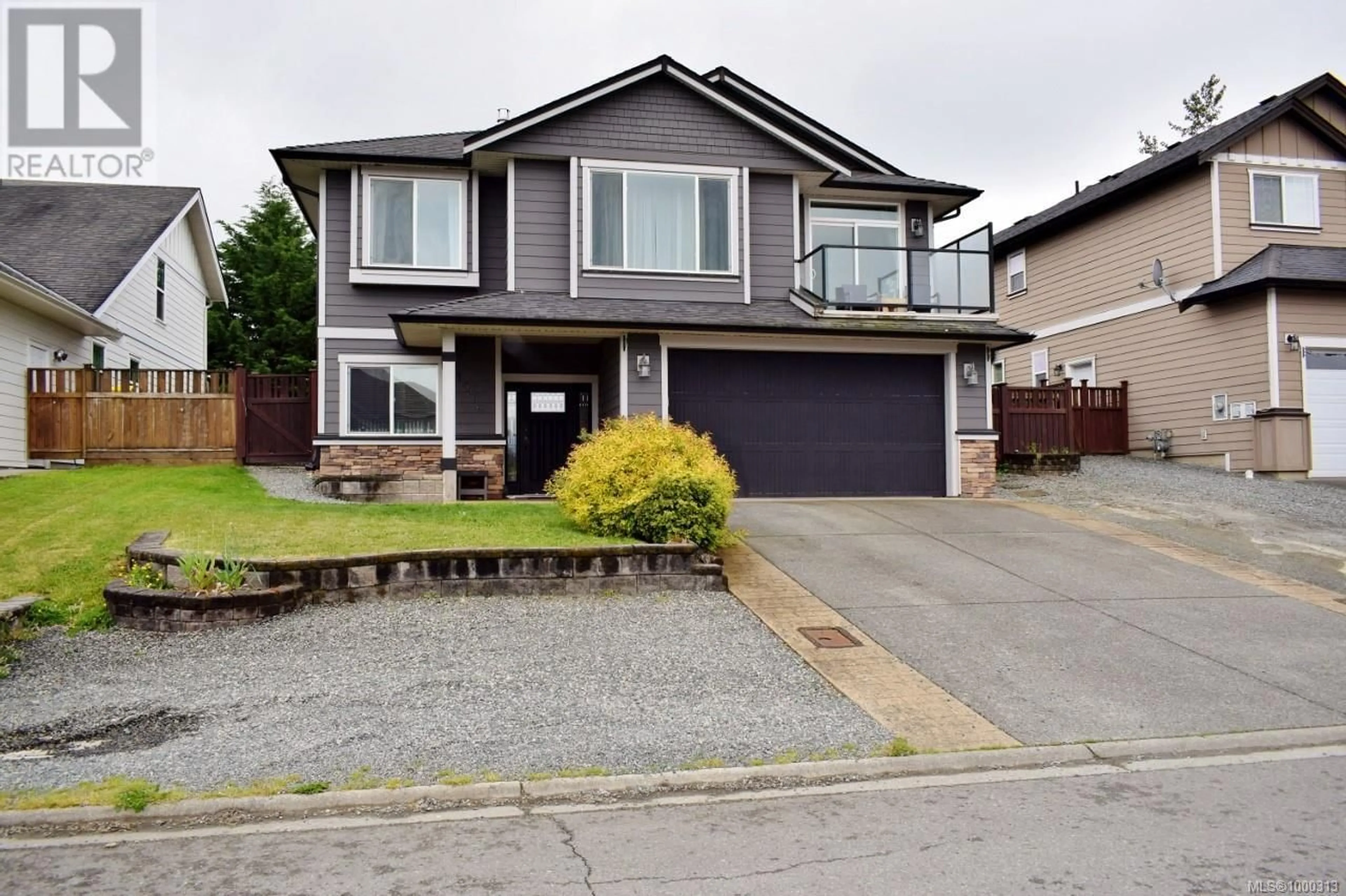 Home with vinyl exterior material, street for 1976 FALCON CRESCENT, Cowichan Bay British Columbia V0R1N1