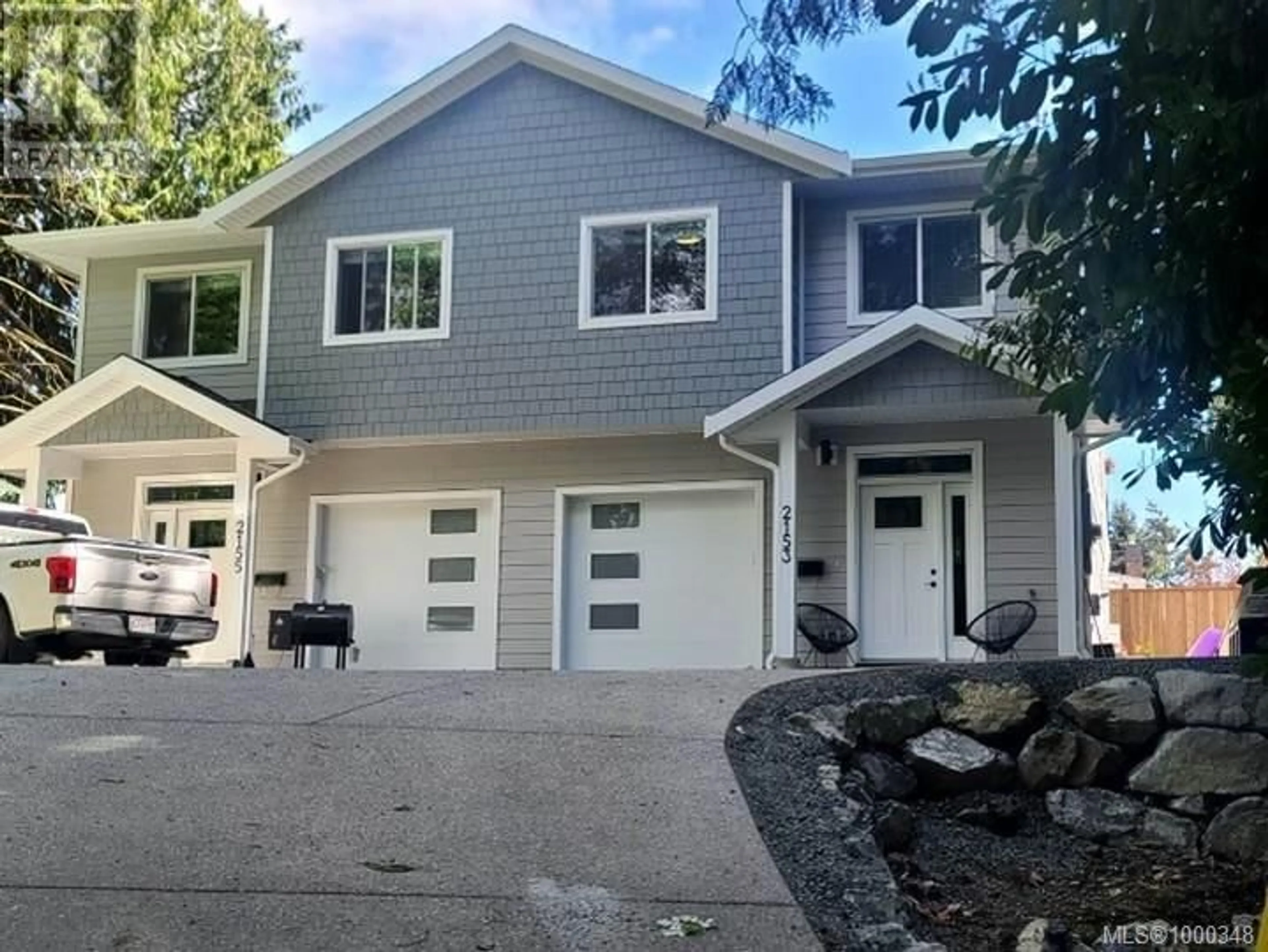 Home with vinyl exterior material, street for 2153 BANFORD PLACE, Sooke British Columbia V9Z0W6