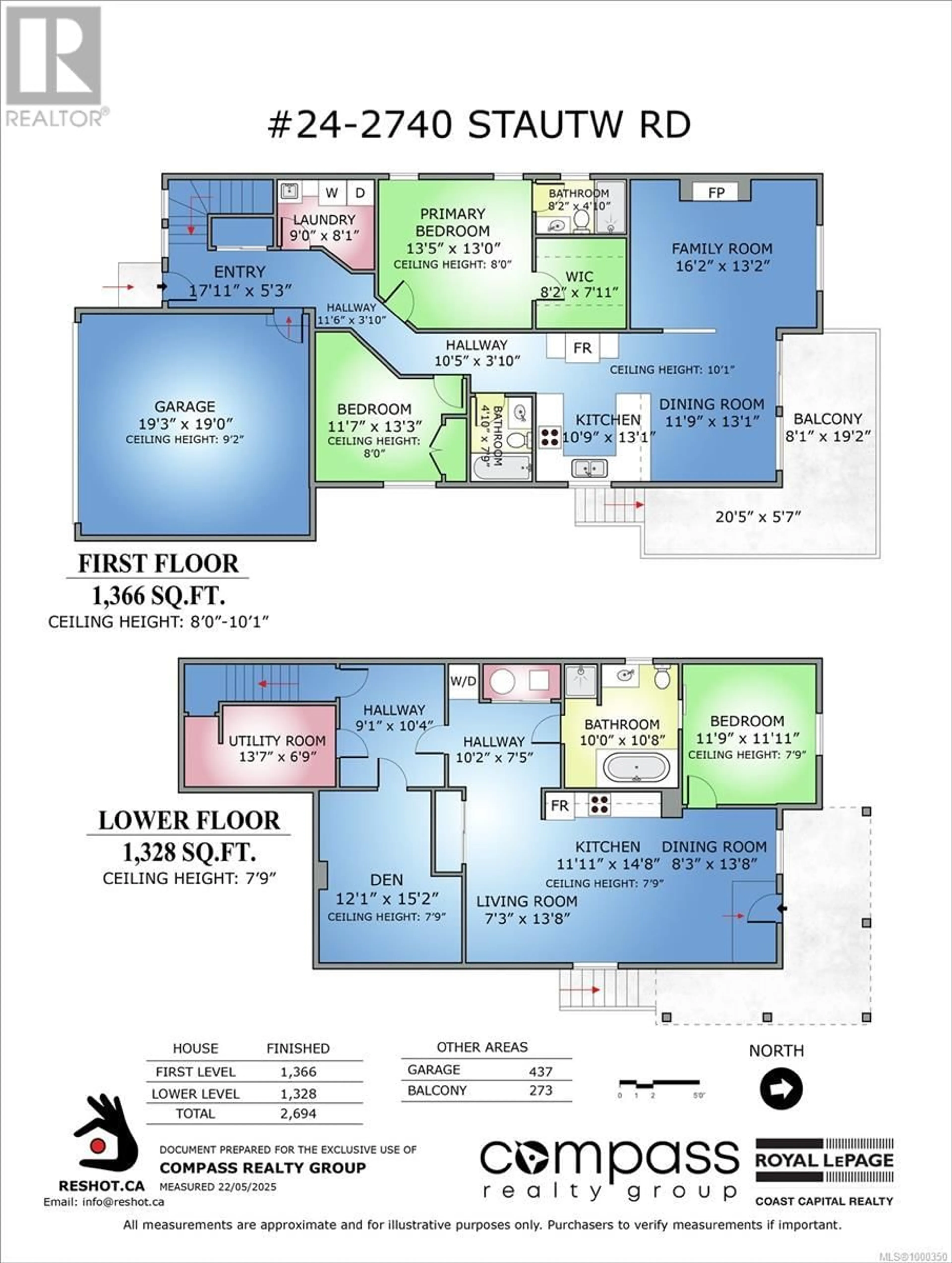 Floor plan for 24 - 2740 STAUTW ROAD, Central Saanich British Columbia V8M2E6