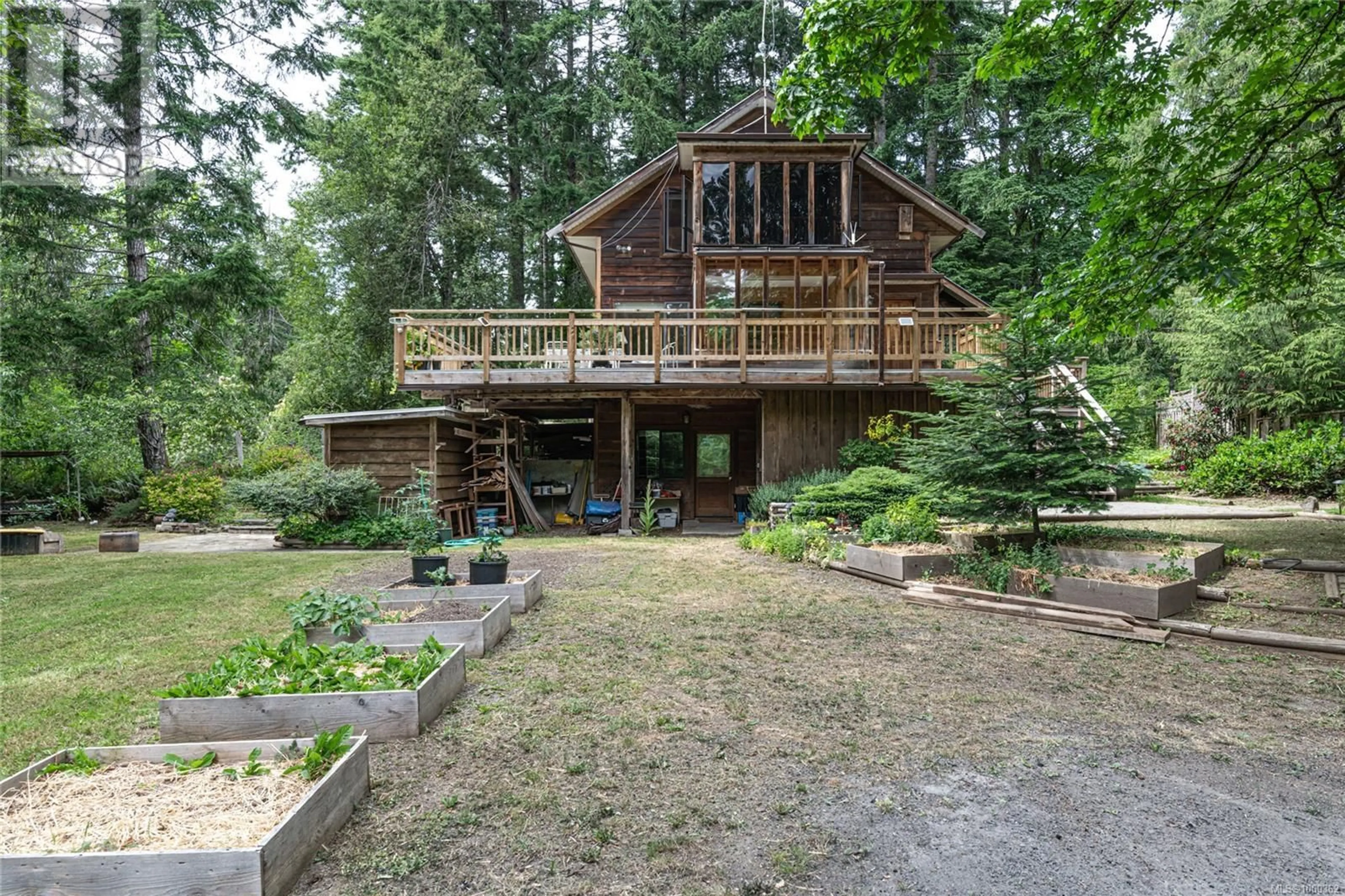 Patio, forest/trees view for 2124 NORTH END ROAD, Salt Spring British Columbia V8K1E2