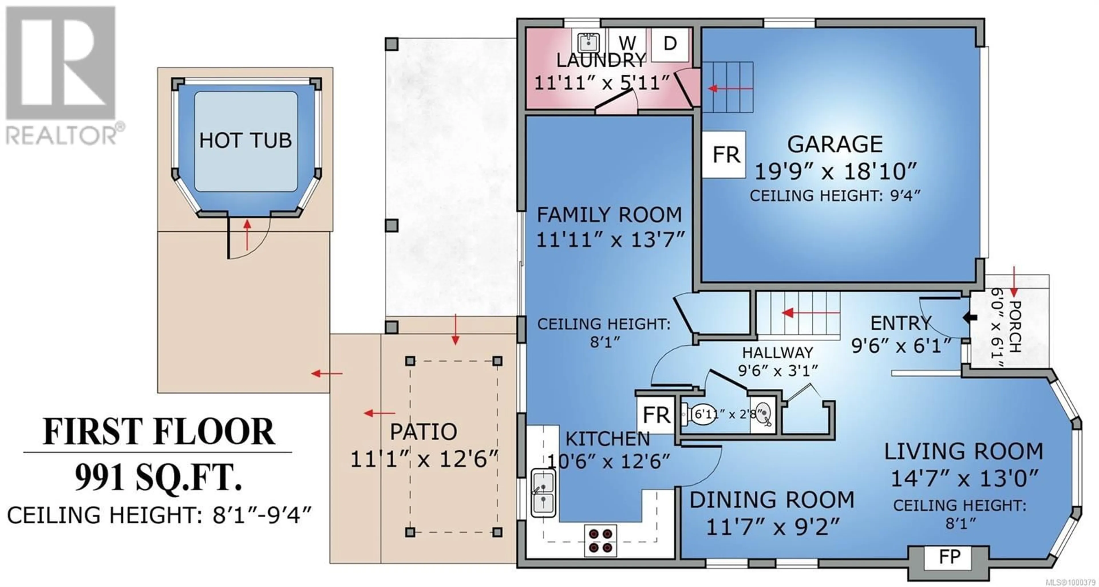 Floor plan for 2201 TARA PLACE, Sooke British Columbia V9Z0H6