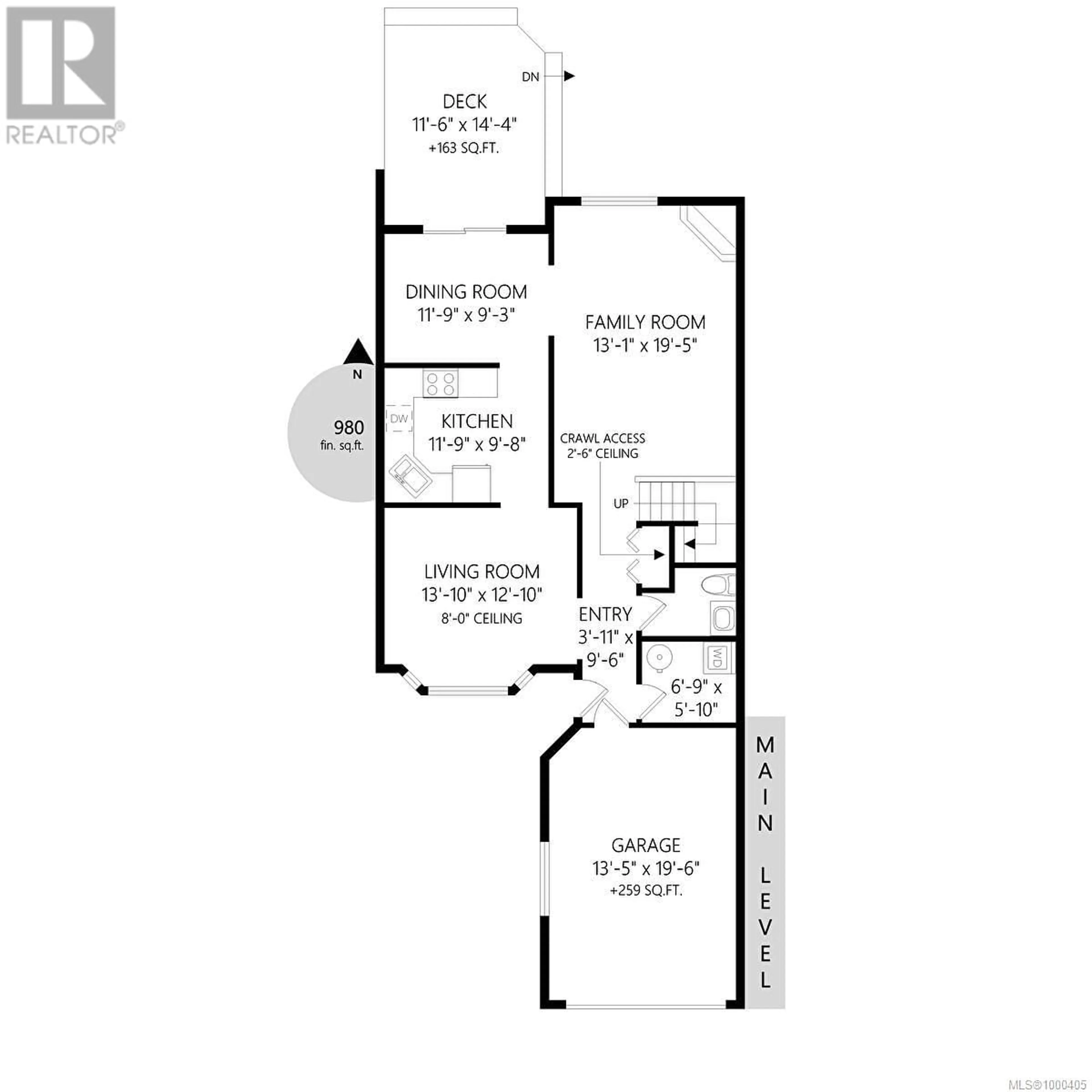 Floor plan for 1756 BAY STREET, Victoria British Columbia V8R2C1