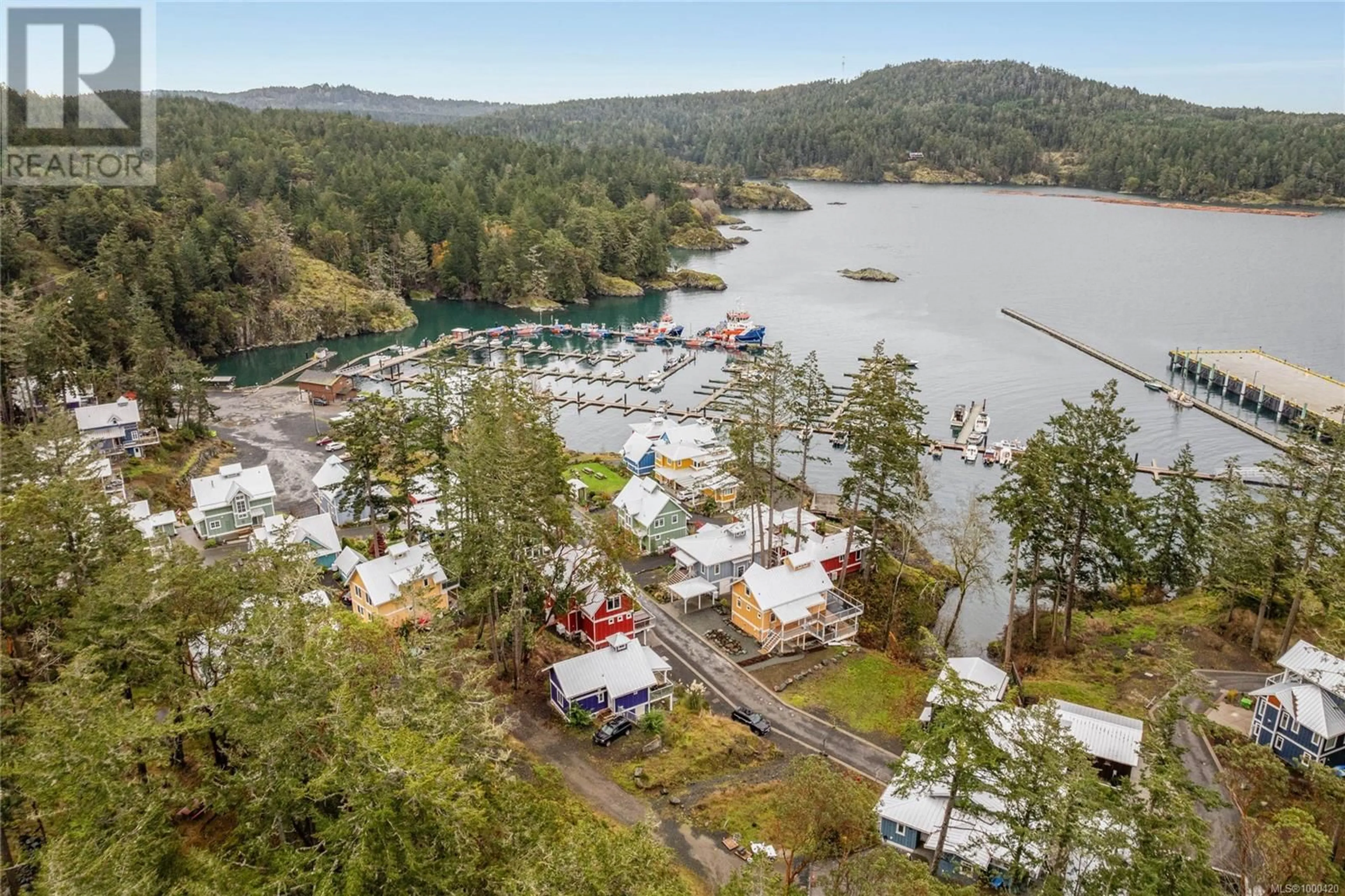 A pic from outside/outdoor area/front of a property/back of a property/a pic from drone, water/lake/river/ocean view for 1213 SPIRIT BAY ROAD, Sooke British Columbia V9Z1B6