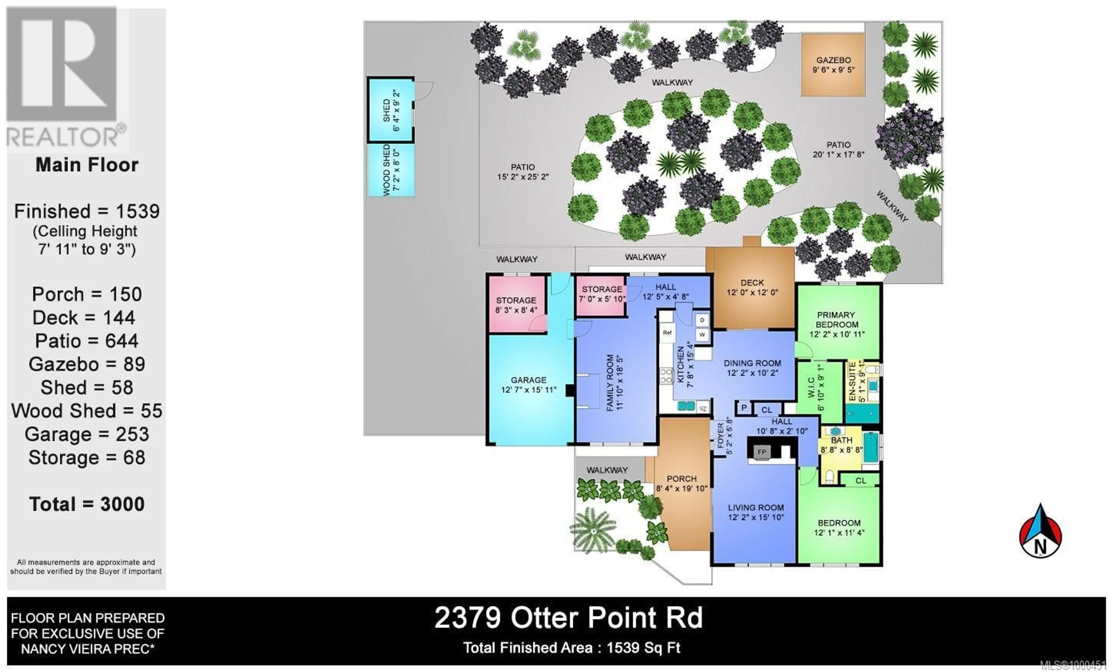 Floor plan for 2379 OTTER POINT ROAD, Sooke British Columbia V9Z0H9