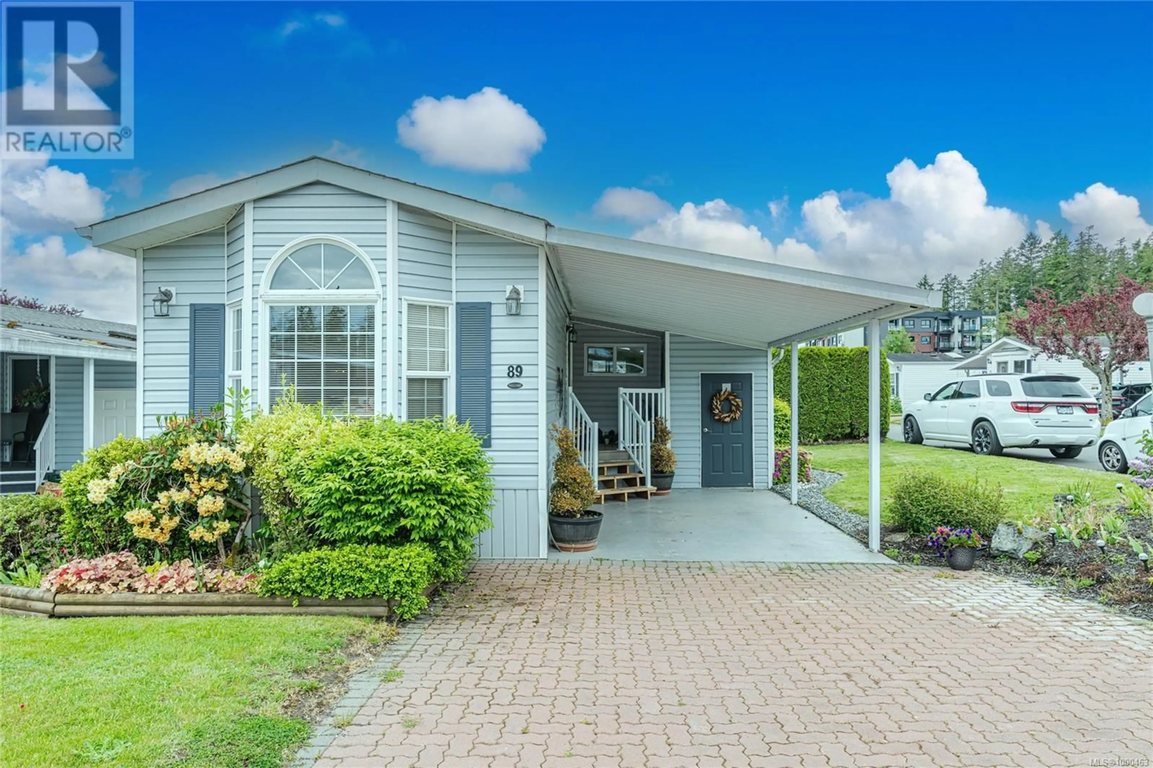 Home with vinyl exterior material, water/lake/river/ocean view for 89 - 7583 CENTRAL SAANICH ROAD, Central Saanich British Columbia V8M2B6