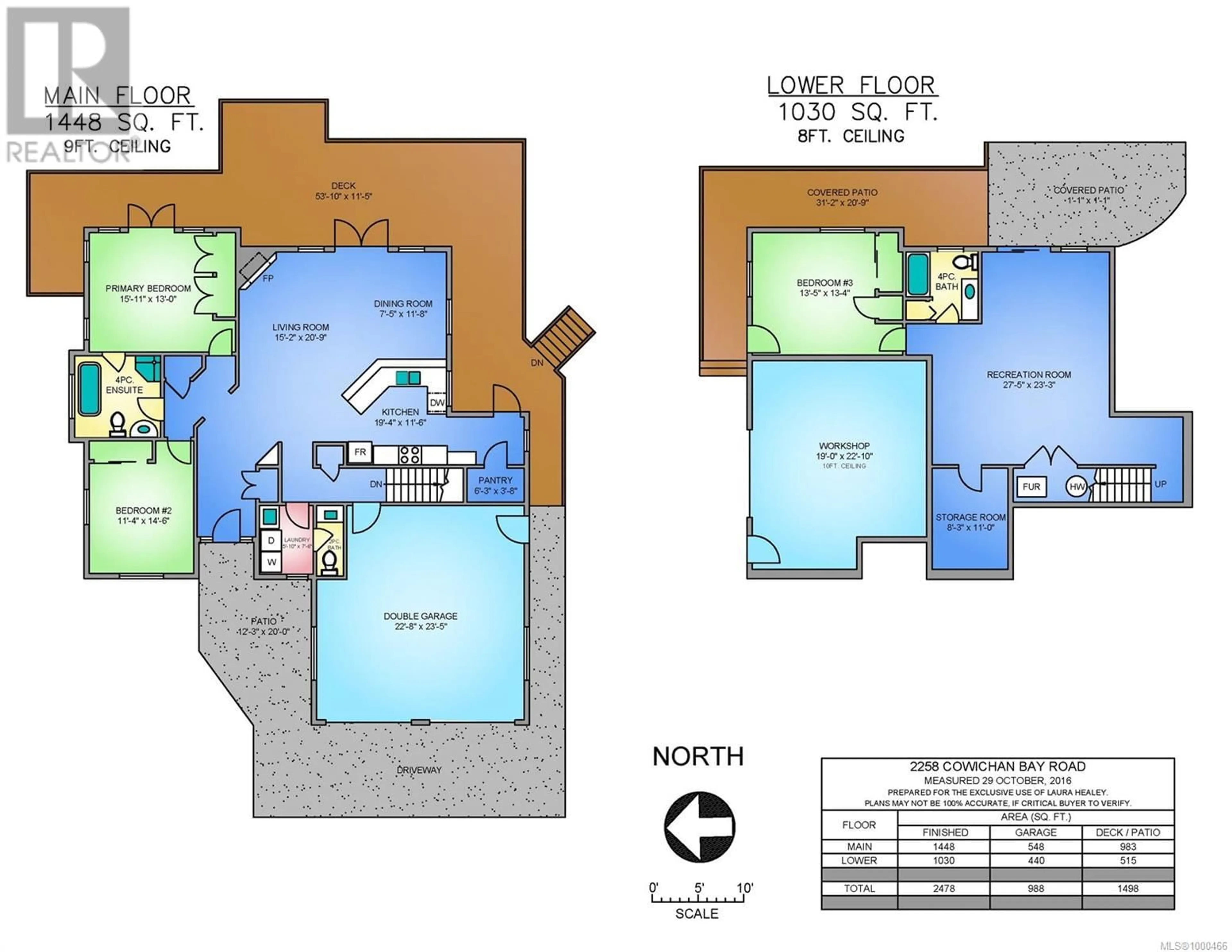 Floor plan for 2258 COWICHAN BAY ROAD, Cowichan Bay British Columbia V0R1N1