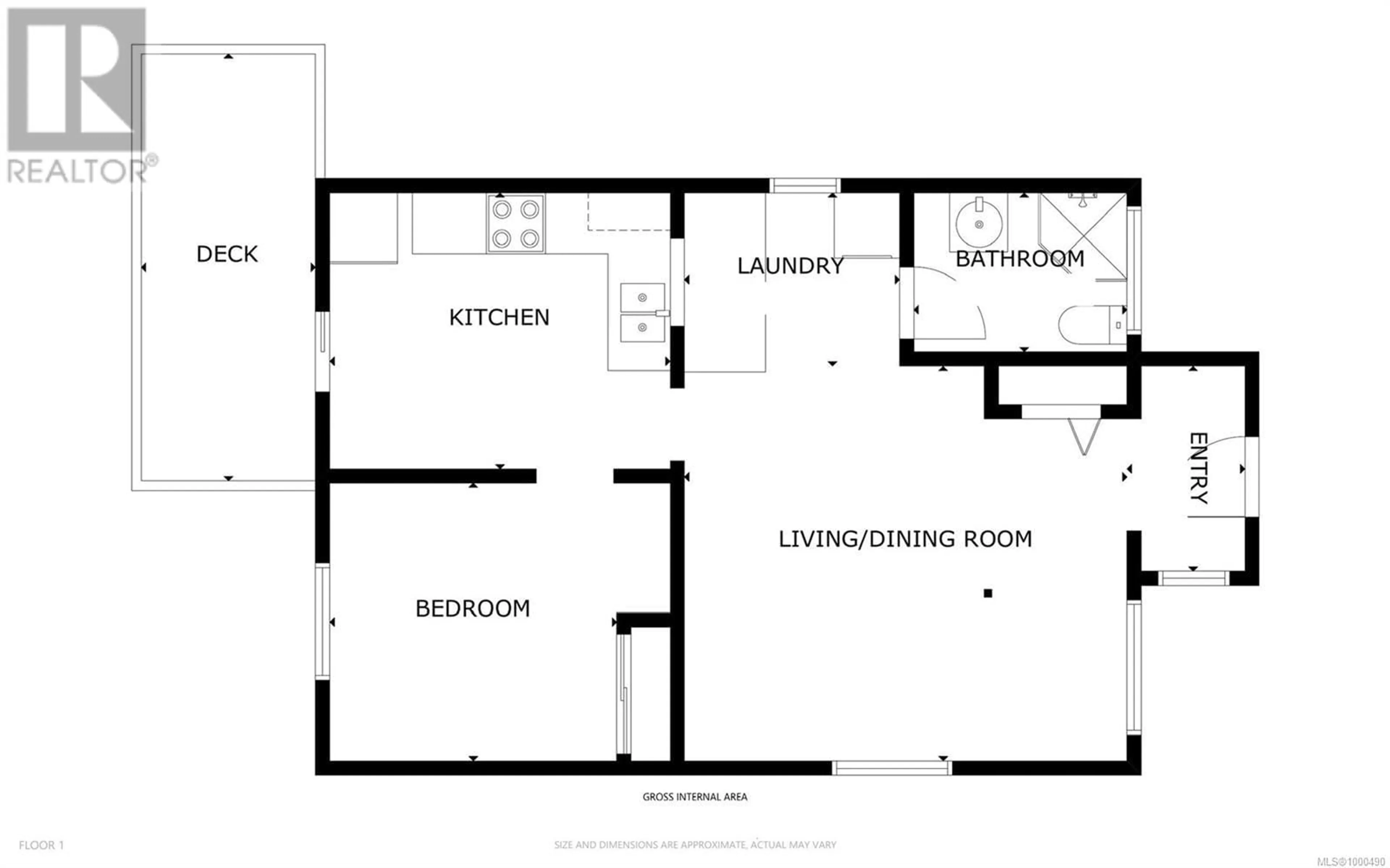 Floor plan for 375 HEMLOCK AVENUE, Gabriola Island British Columbia V0R1X1