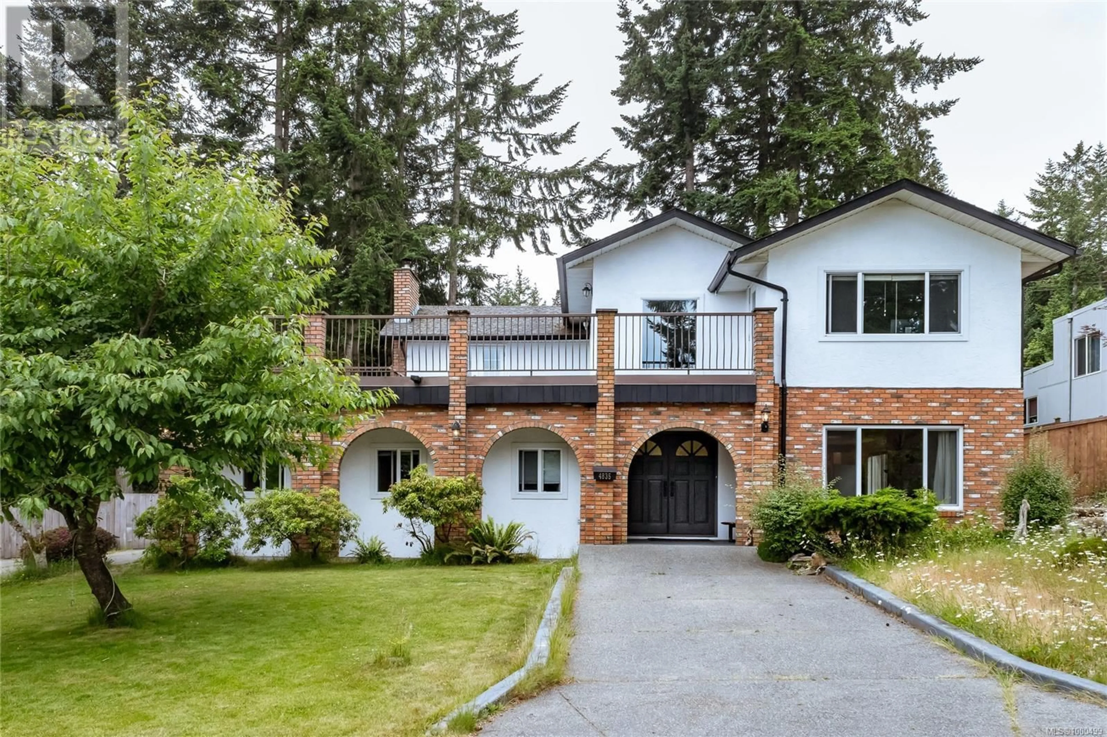 Home with brick exterior material, street for 4835 BLACK BEAR RIDGE, Nanaimo British Columbia V9T5E2