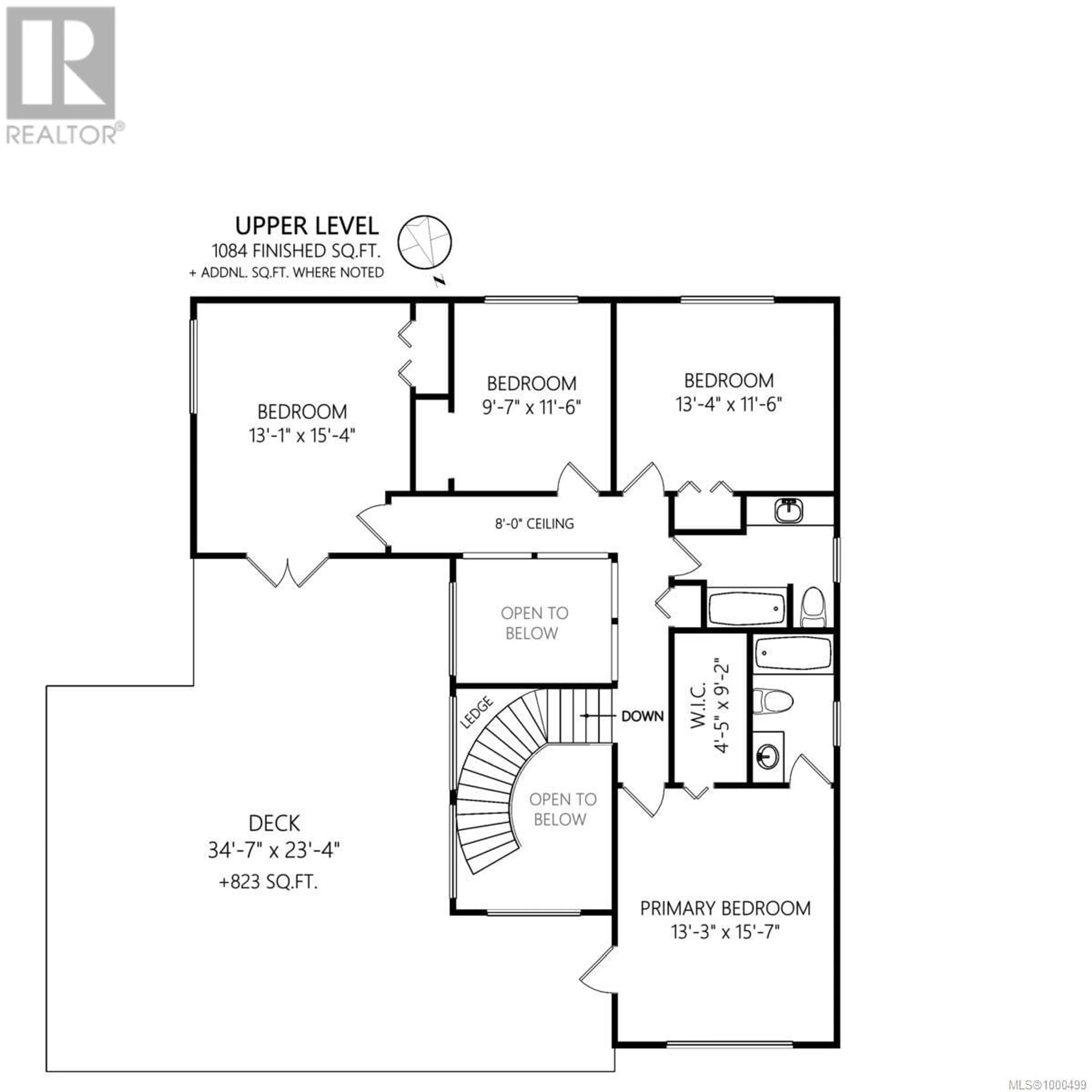 Floor plan for 4835 BLACK BEAR RIDGE, Nanaimo British Columbia V9T5E2