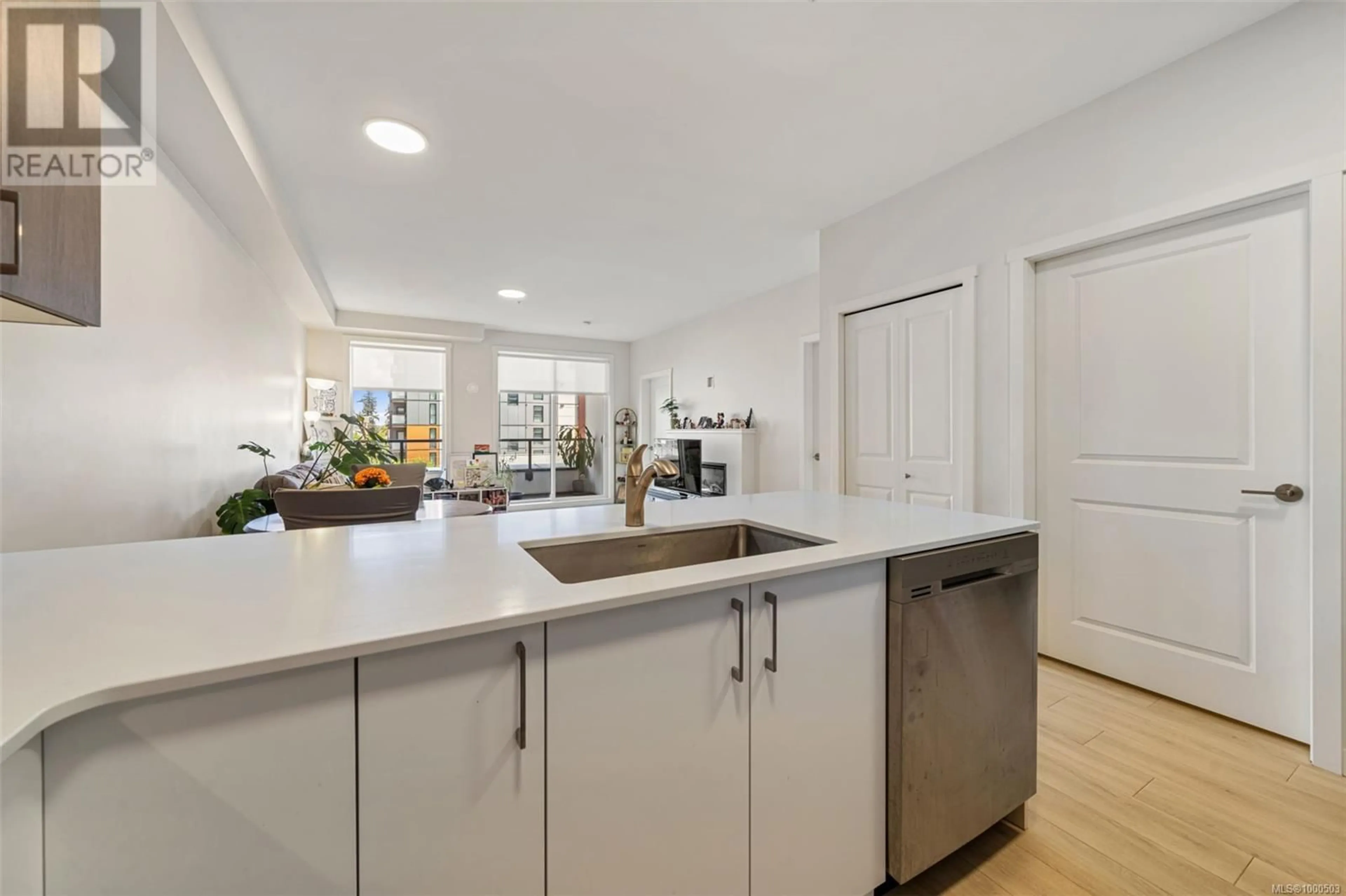 Open concept kitchen, unknown for 308 - 810 ORONO AVENUE, Langford British Columbia V9B2T9