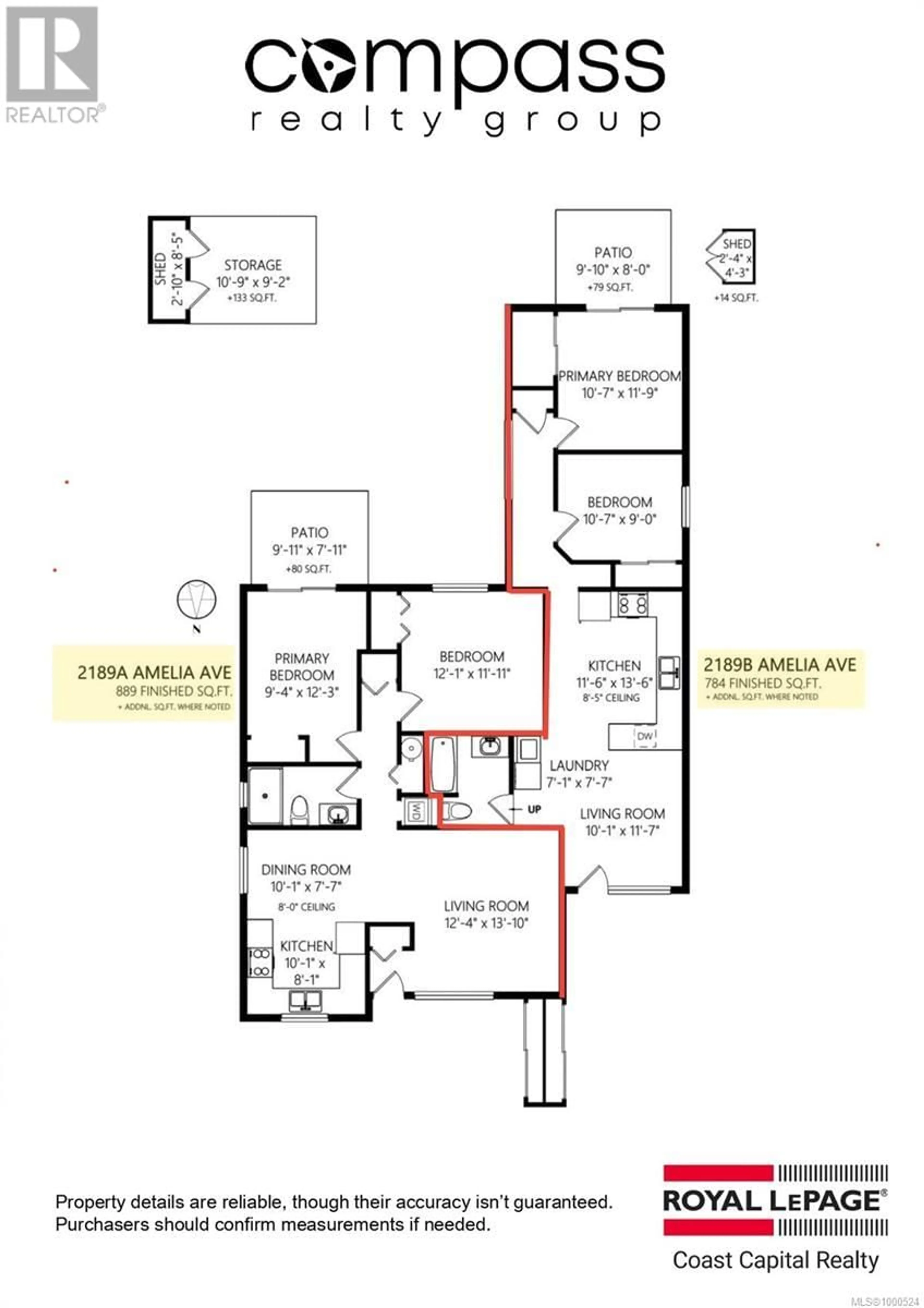 Floor plan for AMELIA AVENUE, Sidney British Columbia V8L2H5