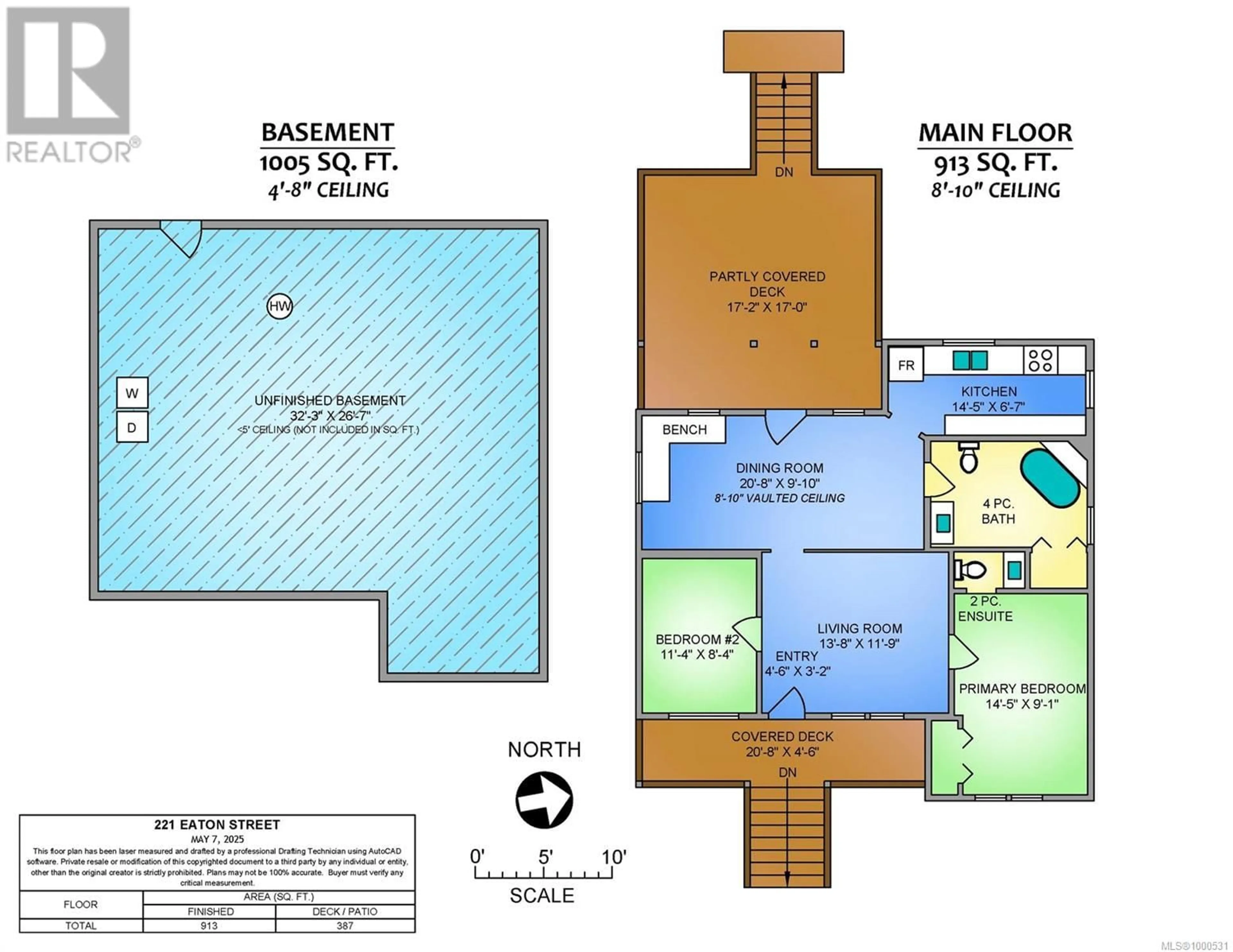Floor plan for 221 EATON STREET, Nanaimo British Columbia V9R4Y5