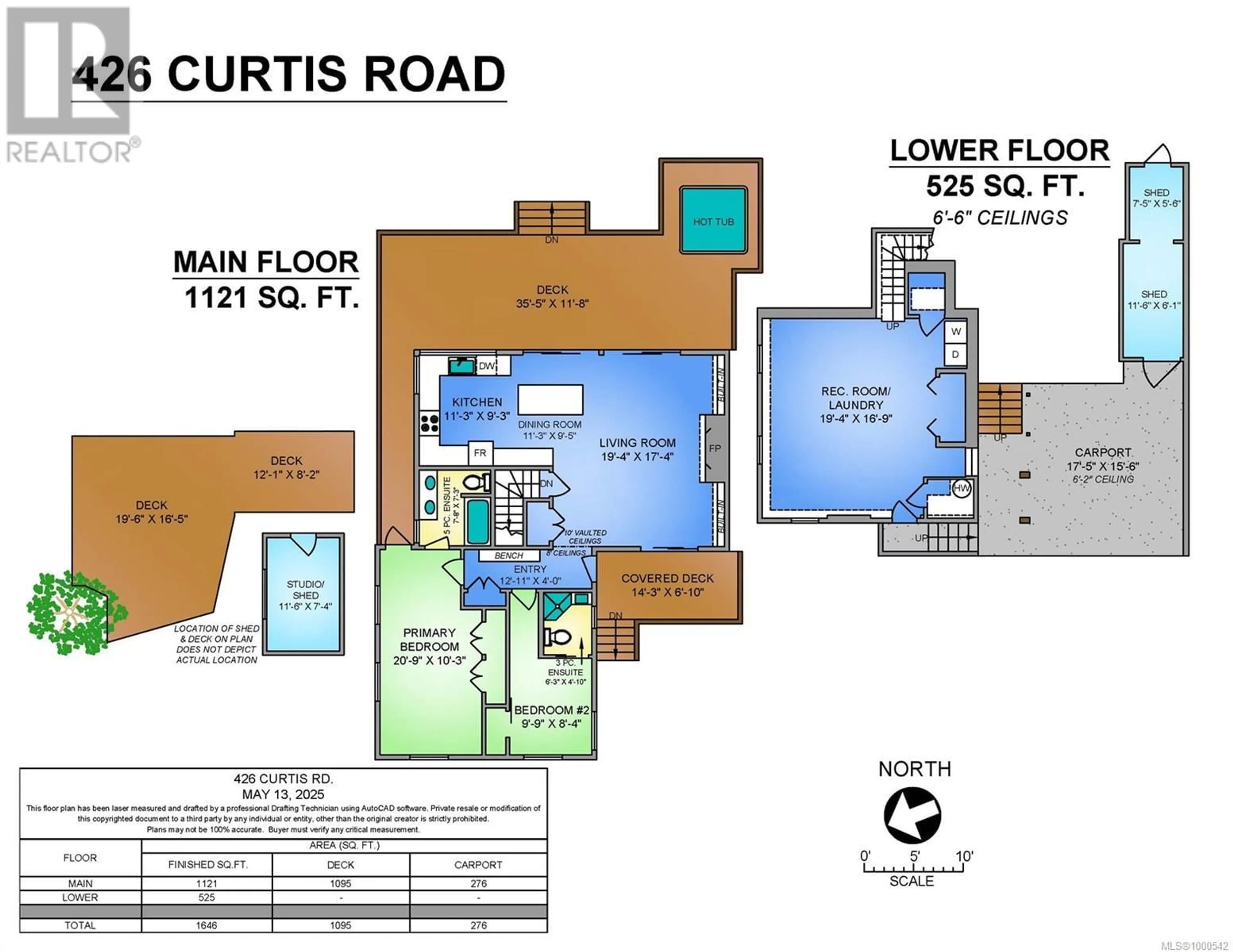 Floor plan for 426 CURTIS ROAD, Comox British Columbia V9N3W2
