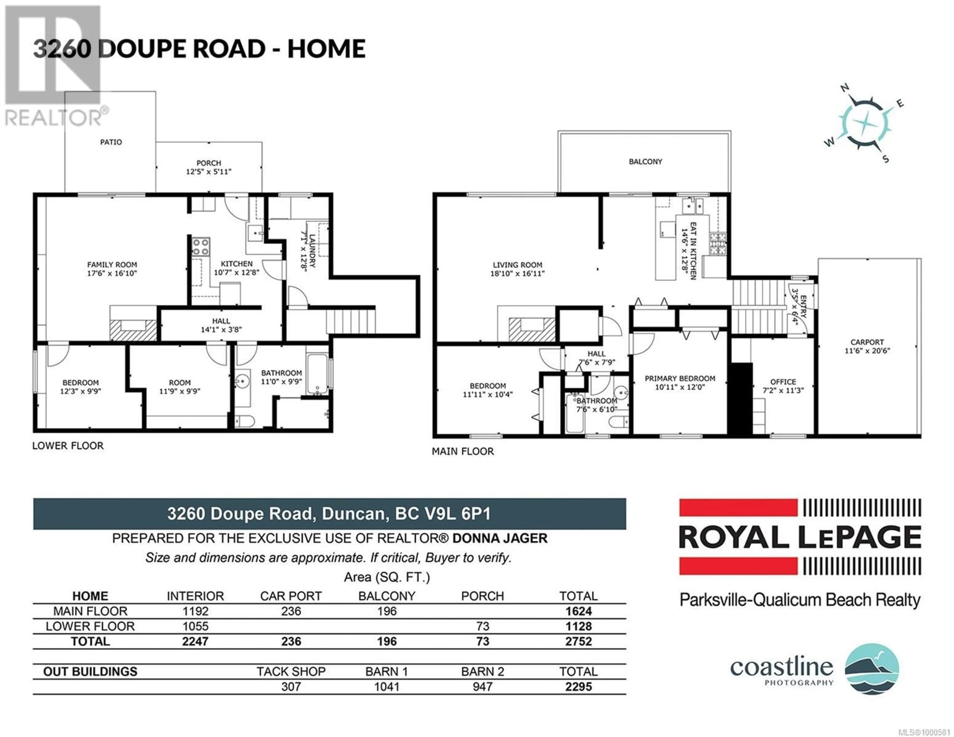 Floor plan for 3260 DOUPE ROAD, Duncan British Columbia V9L6P1