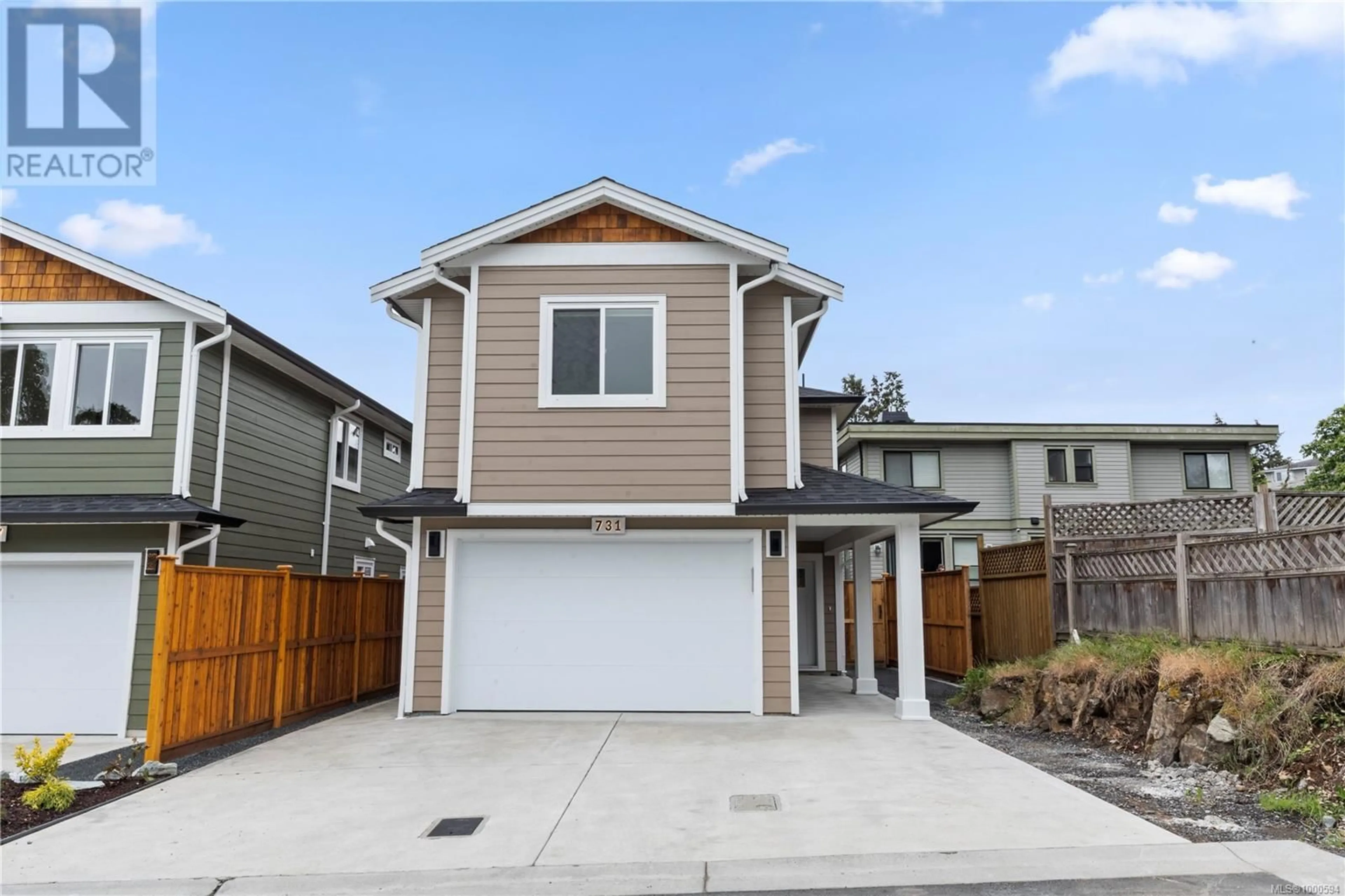 Home with vinyl exterior material, street for 731 STONEBROOK LANE, Langford British Columbia V9B3N9