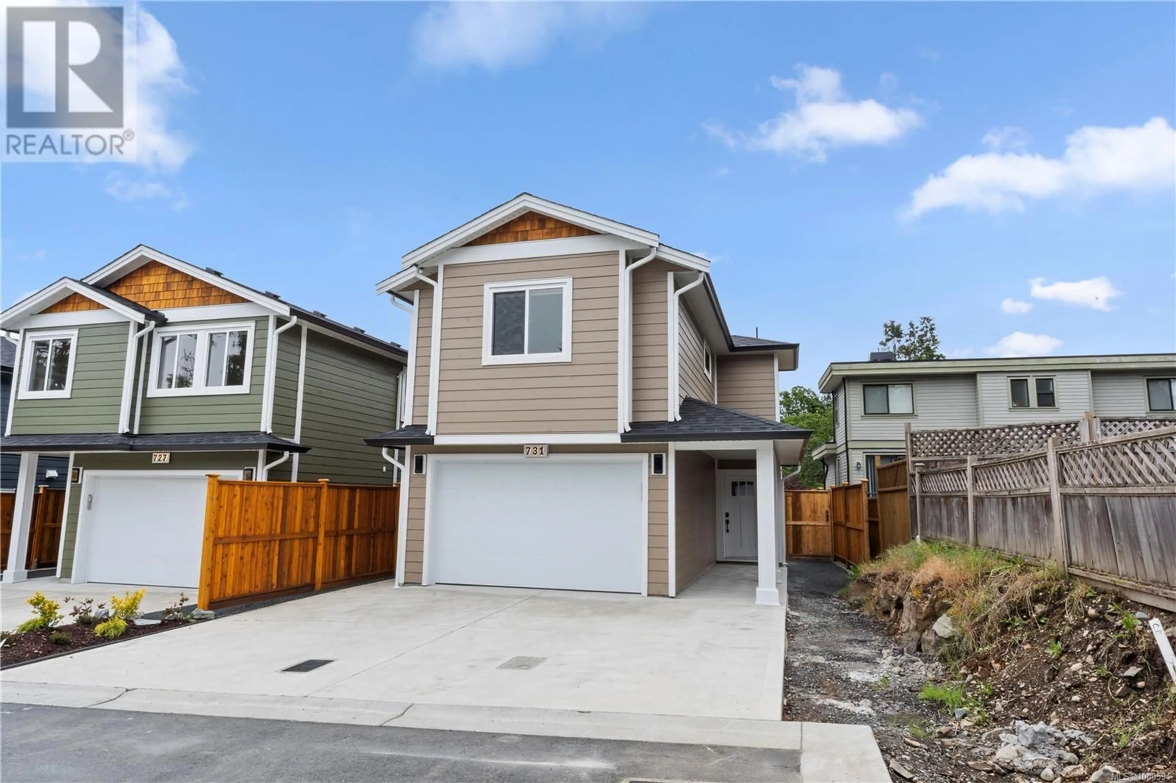 Home with vinyl exterior material, street for 731 STONEBROOK LANE, Langford British Columbia V9B3N9