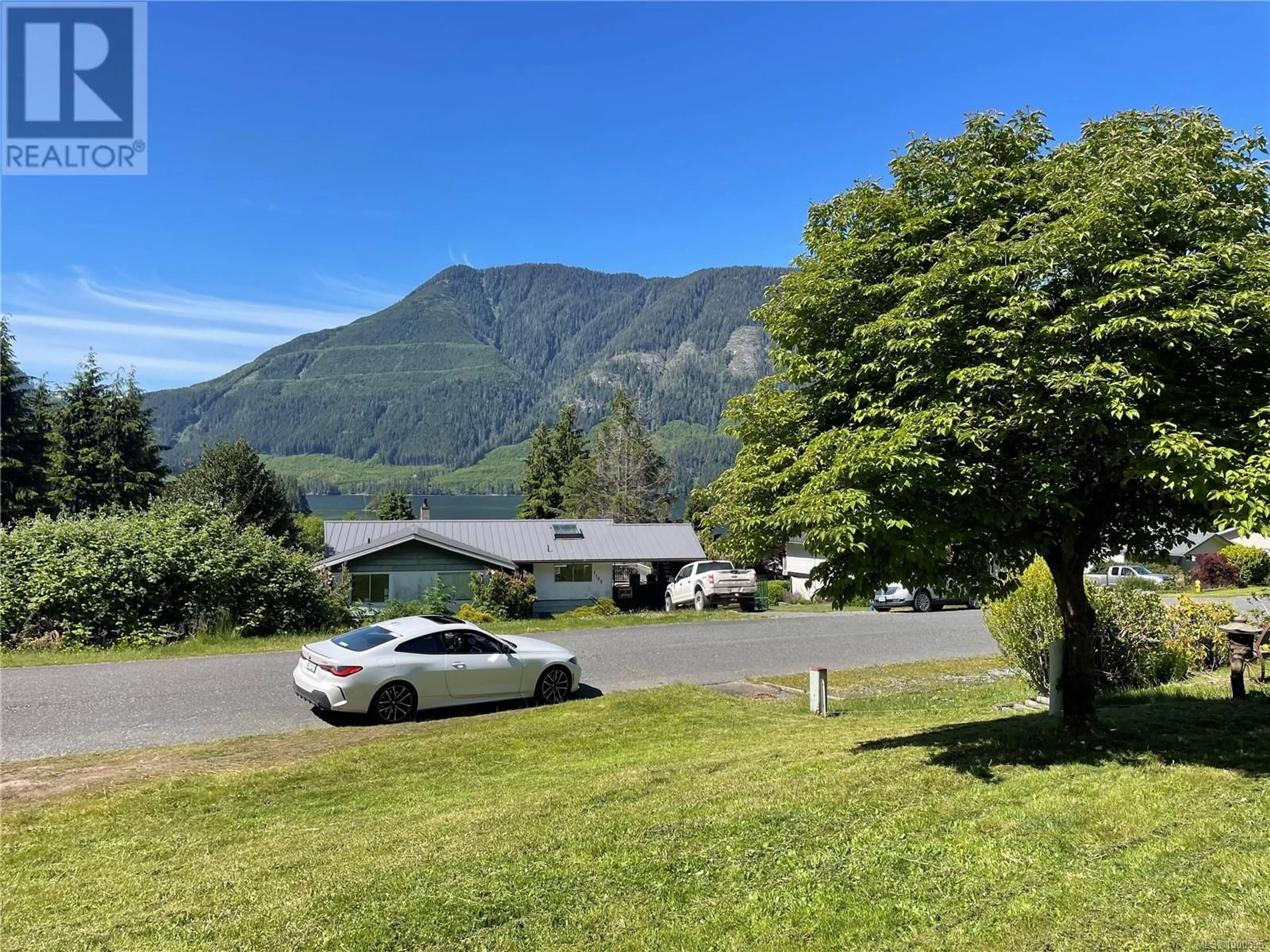 A pic from outside/outdoor area/front of a property/back of a property/a pic from drone, water/lake/river/ocean view for 1163 MAQUINNA AVENUE, Port Alice British Columbia V0N2N0