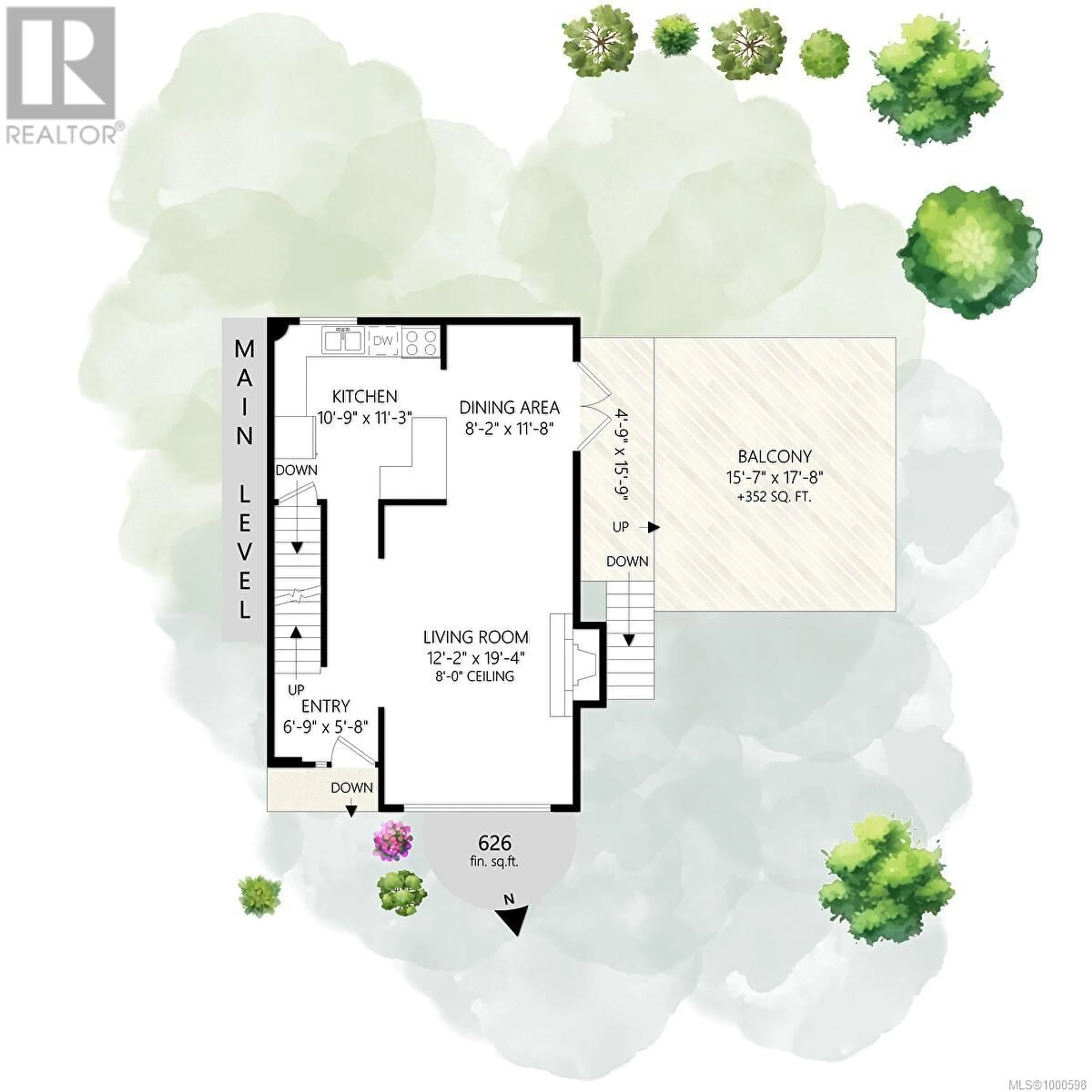 Floor plan for 439 ATKINS AVENUE, Langford British Columbia V9B3A1
