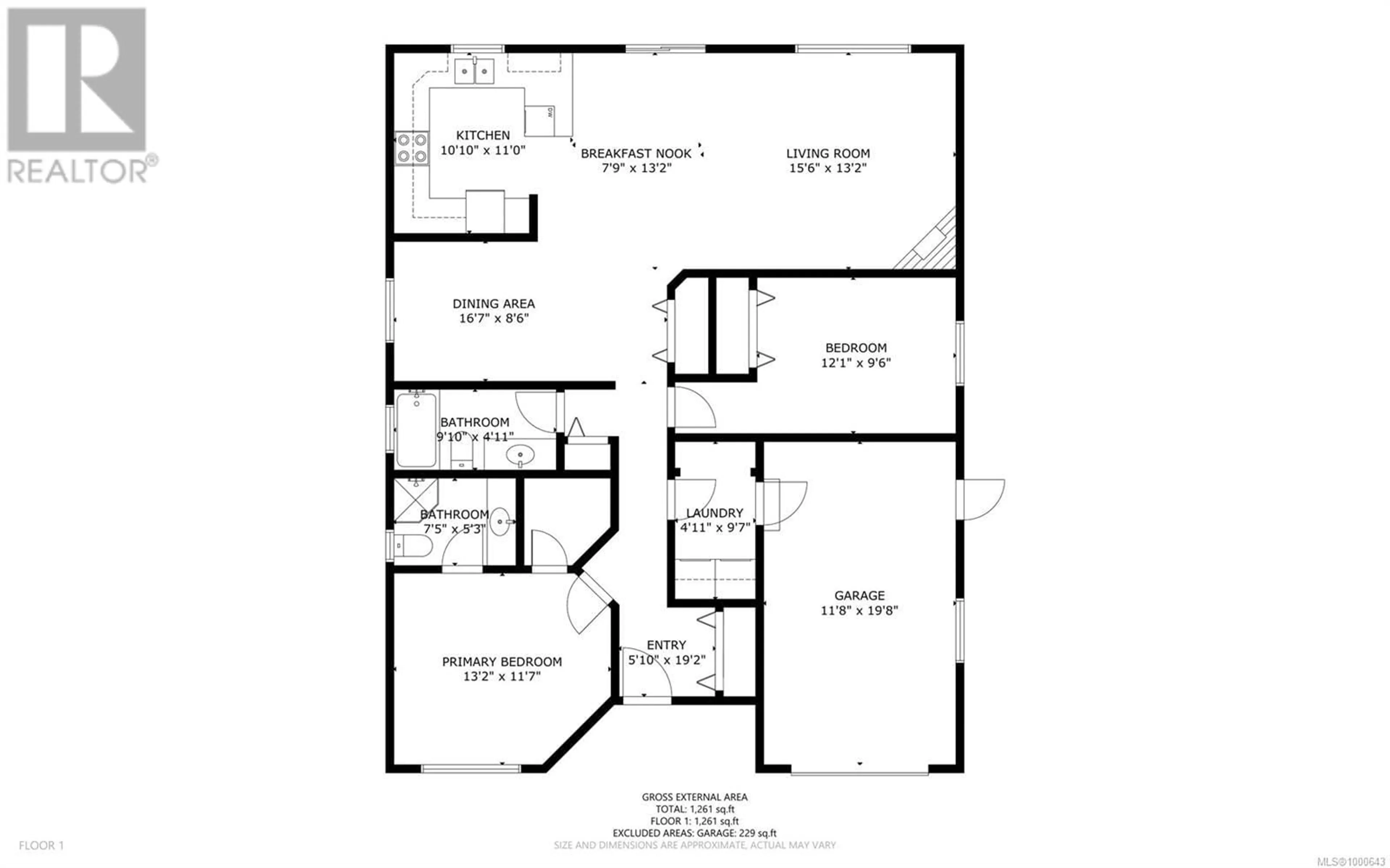 Floor plan for 157 CHERRY TREE LANE, Campbell River British Columbia V9W8E9