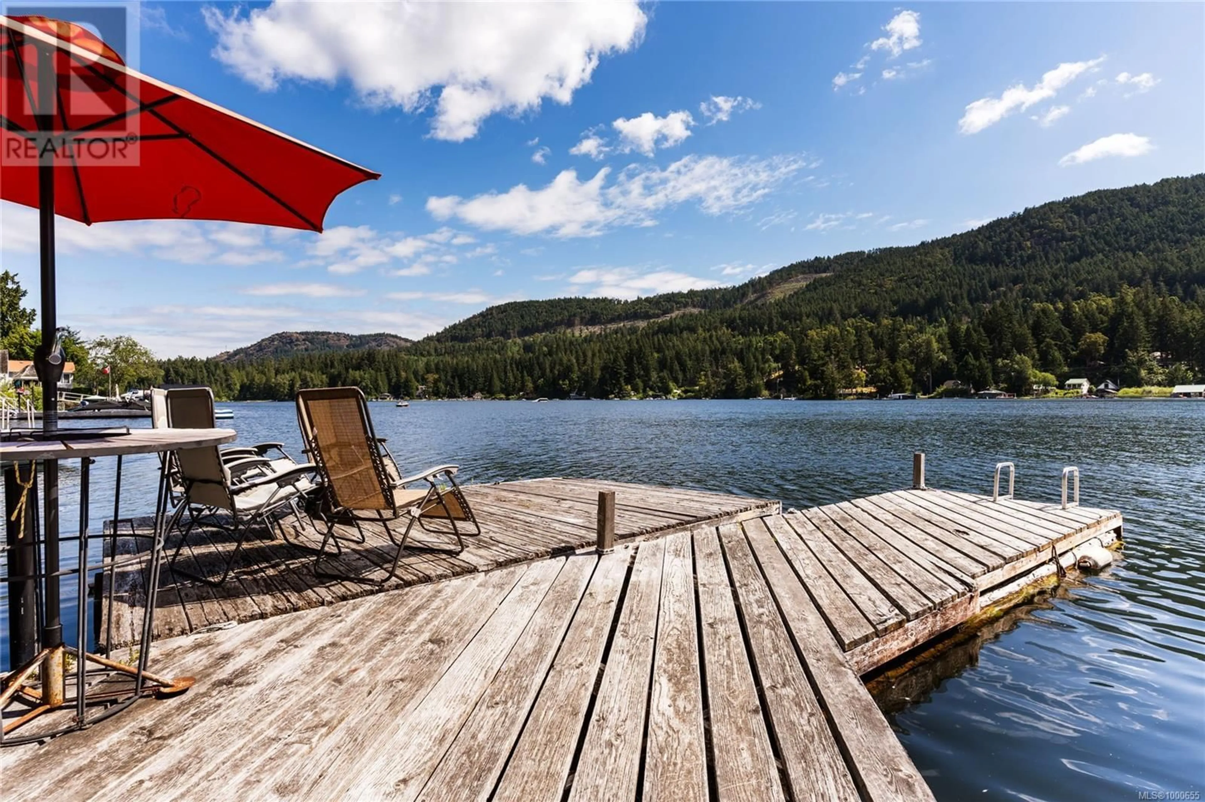 Patio, water/lake/river/ocean view for 1415 WEST SHAWNIGAN LAKE ROAD, Shawnigan Lake British Columbia V0R2W0