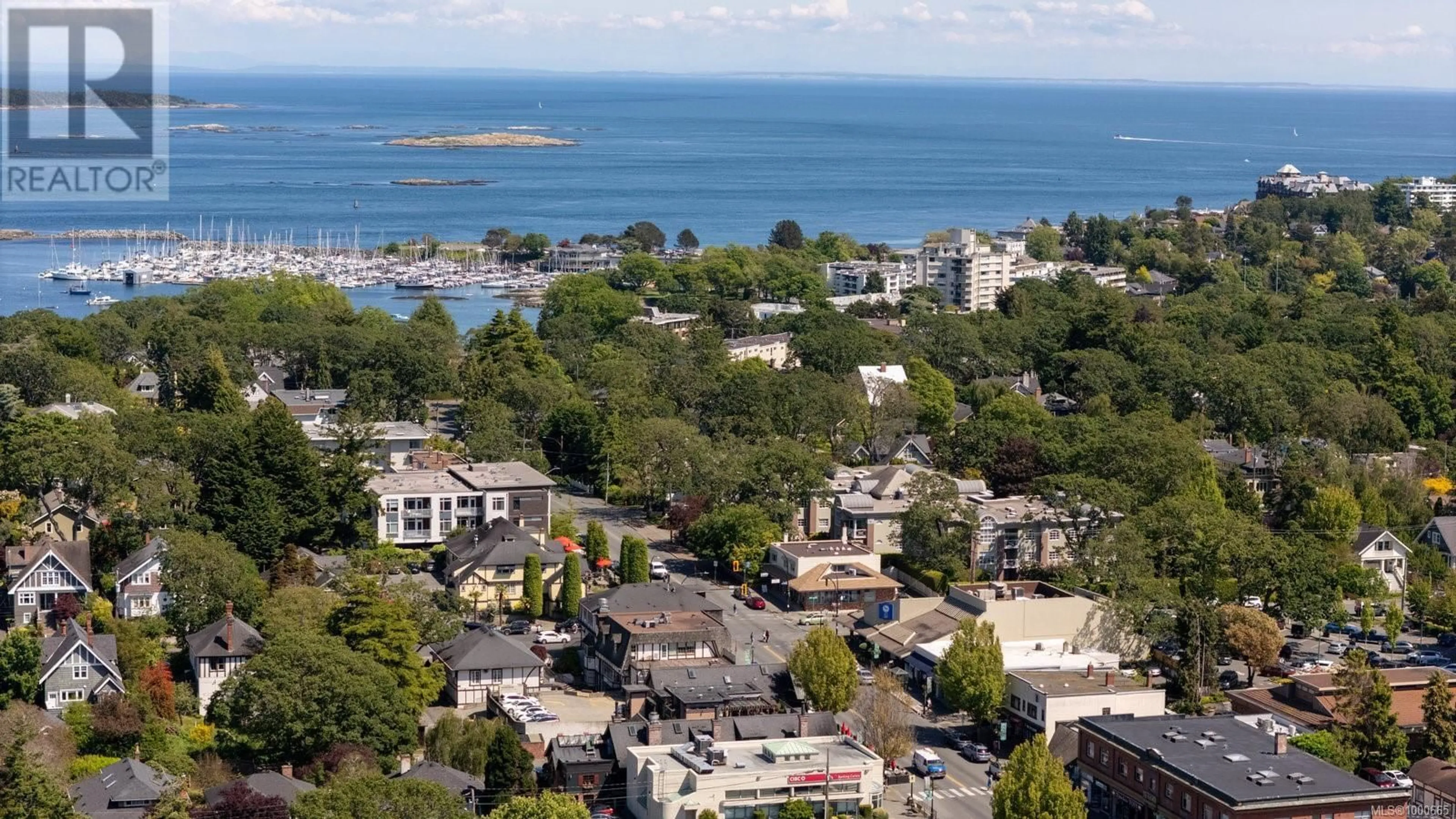 A pic from outside/outdoor area/front of a property/back of a property/a pic from drone, water/lake/river/ocean view for 1524 YALE STREET, Oak Bay British Columbia V8R5N4