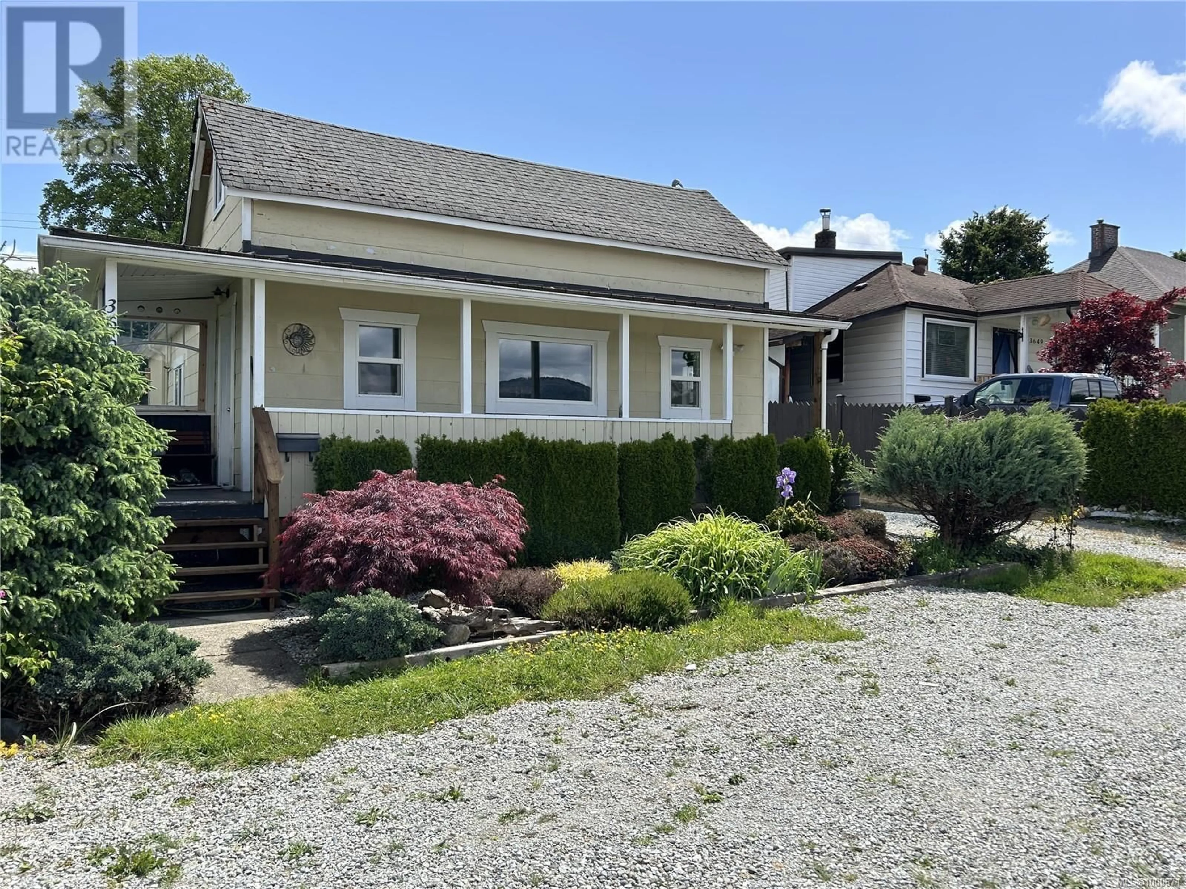 Home with vinyl exterior material, street for 3661 7TH AVENUE, Port Alberni British Columbia V9Y4N6