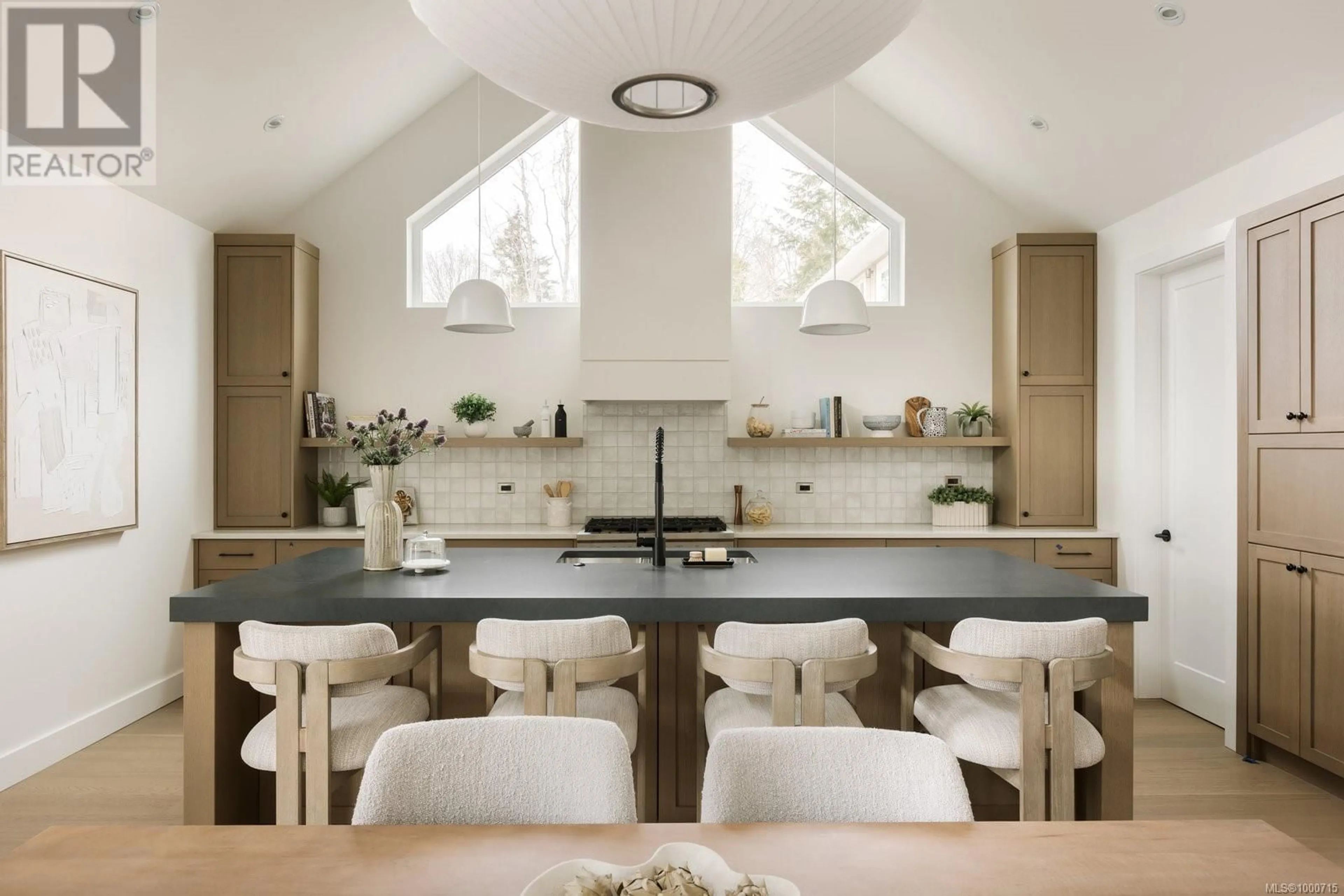 Open concept kitchen, ceramic/tile floor for 10210 TSAYKUM ROAD, North Saanich British Columbia V8L5T6
