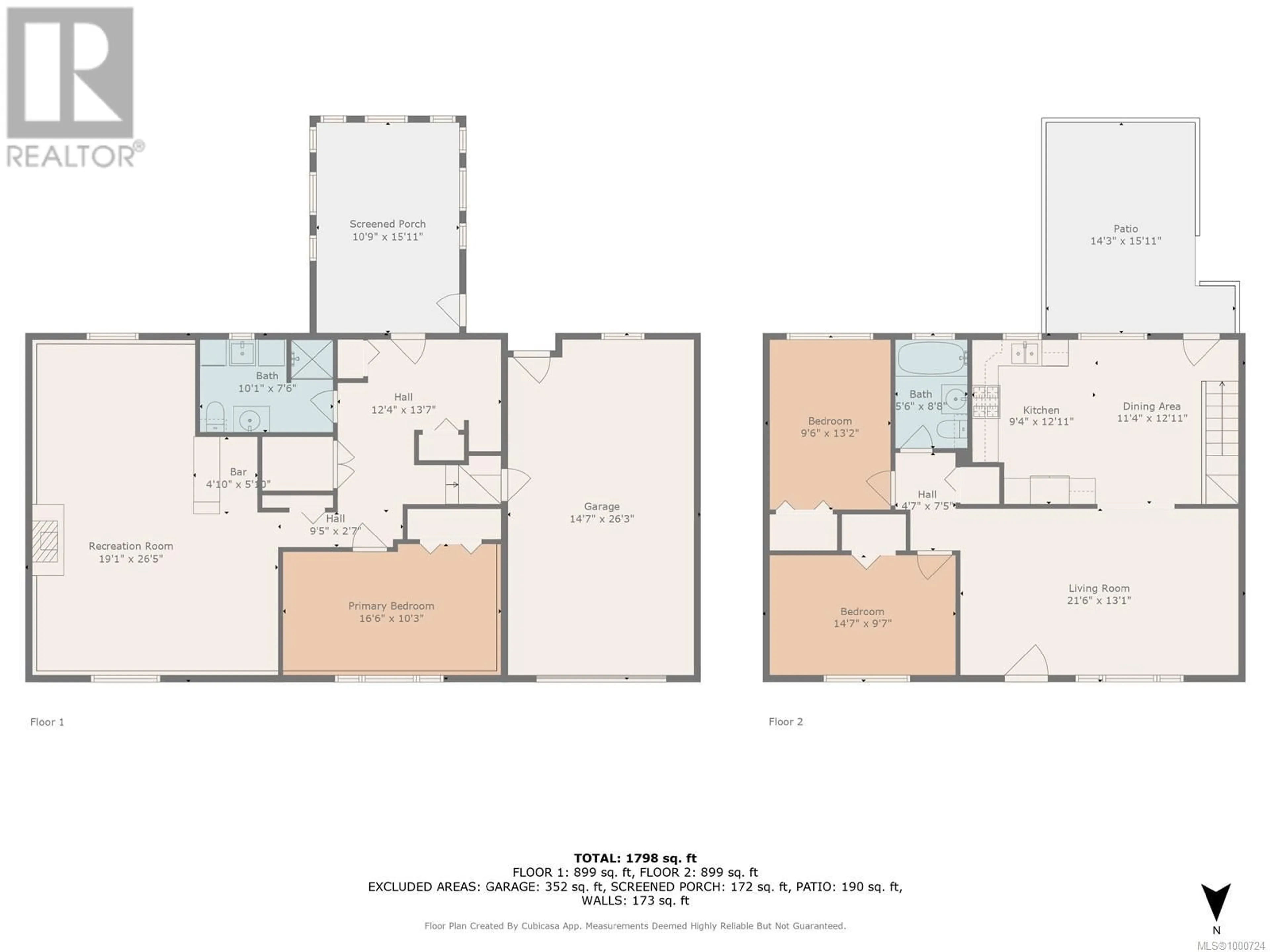 Floor plan for 3852 MORGAN CRESCENT NORTH, Port Alberni British Columbia V9Y6C2