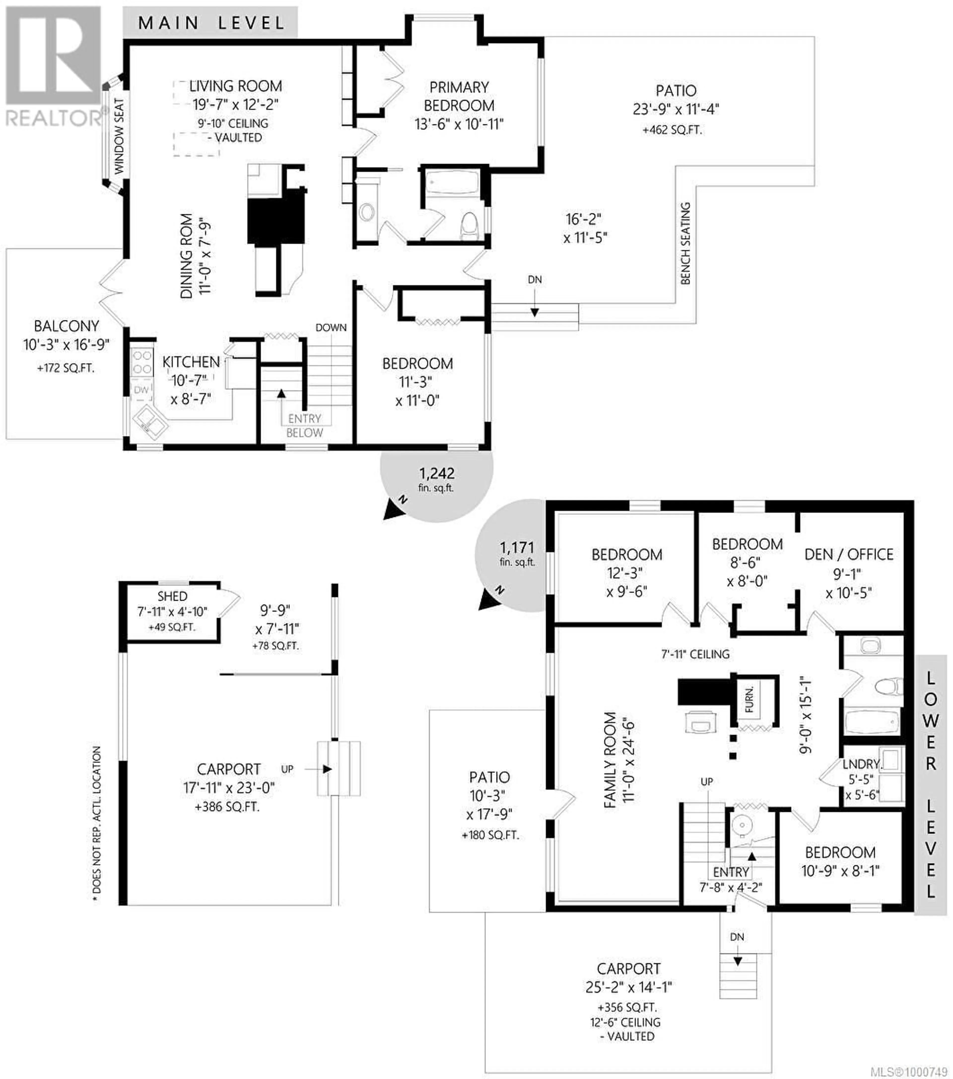 Floor plan for 3702 GARDNER ROAD, Ladysmith British Columbia V9G2A2